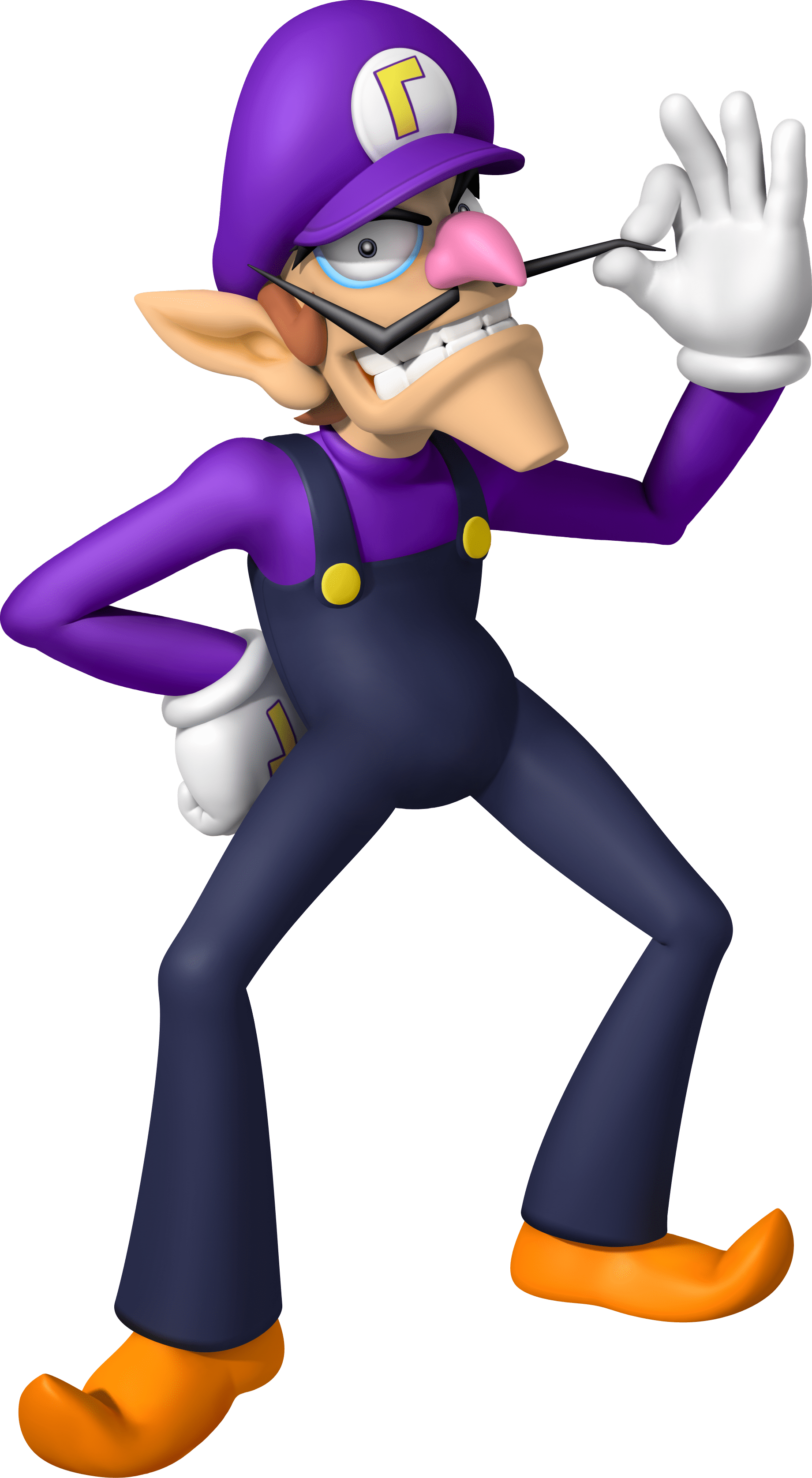 1841x3351 Waluigi Png Mario Bros Waluigi Wallpaper & Background Download