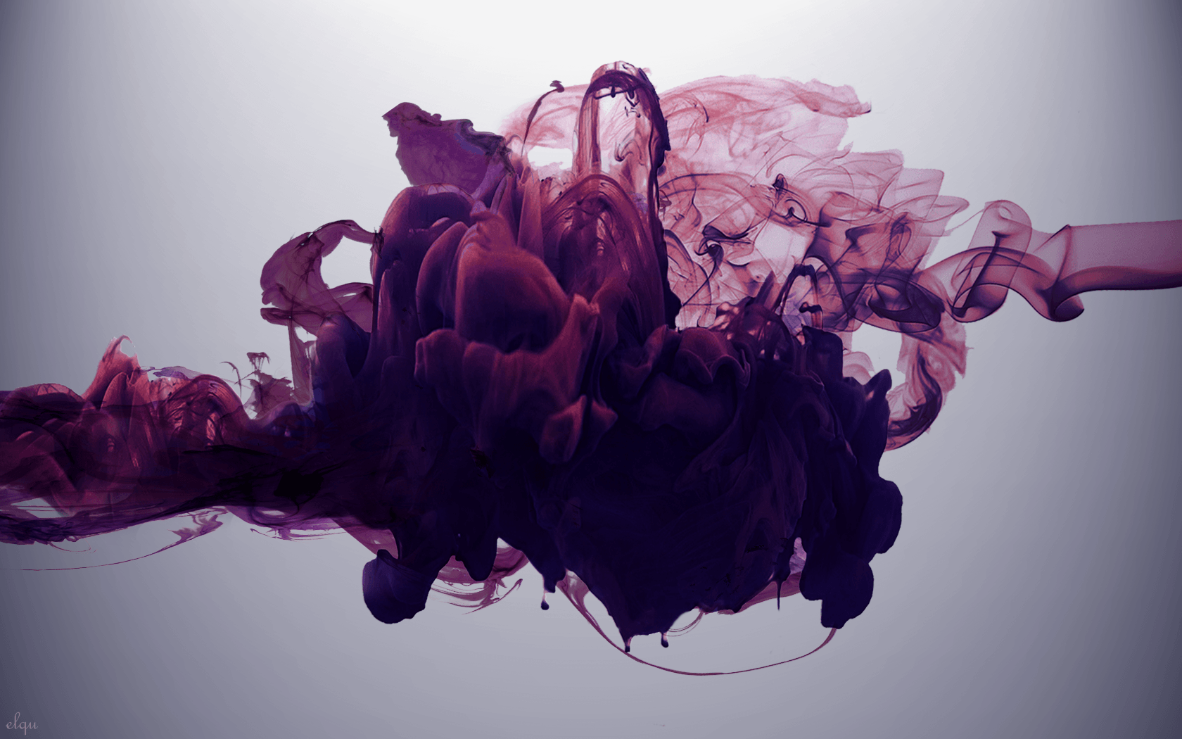 1680x1050 smoke, #ink, #abstract, #paint in water, #liquid. Wallpaper No