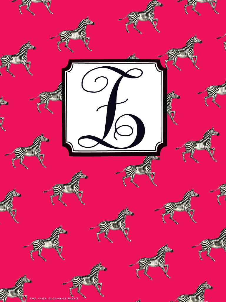 768x1024 A Monogram Wallpaper