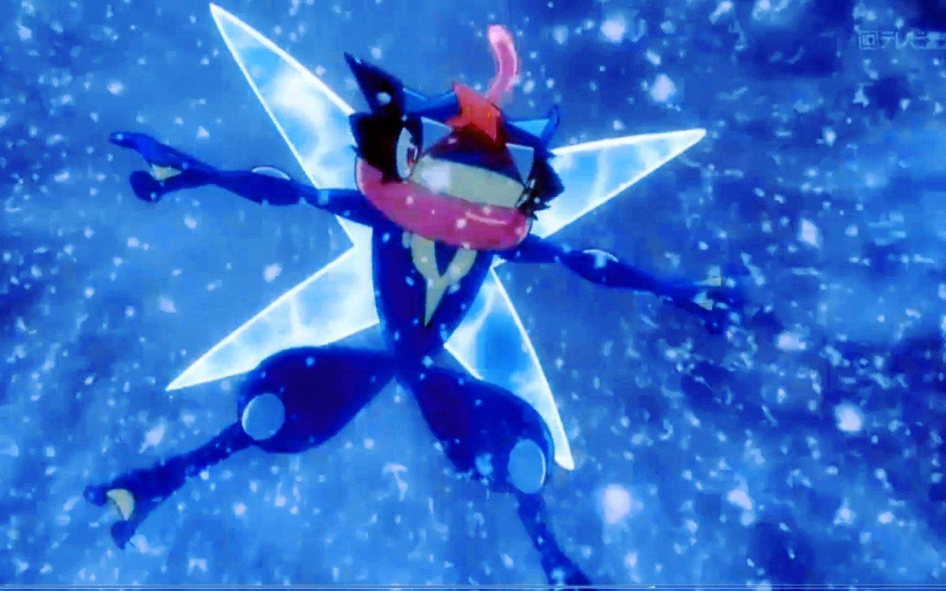 1368x855 Cool Ash Greninja Wallpaper Figure Wallpaper & Background Download