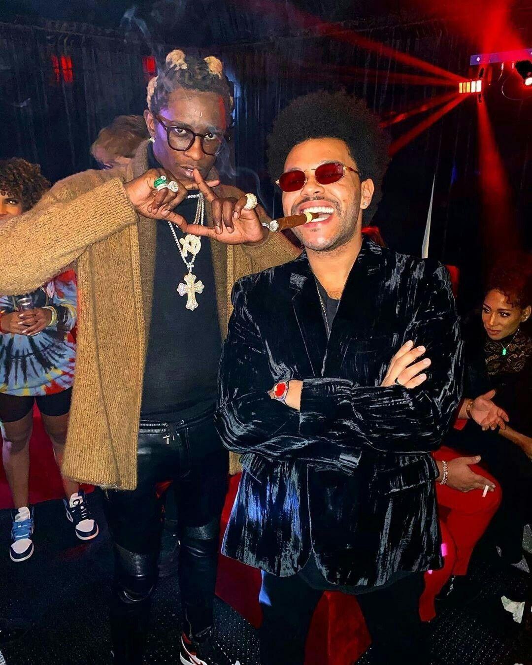 1080x1350 Young Thug & The Weeknd. Abel the weeknd, Young thug, The weeknd