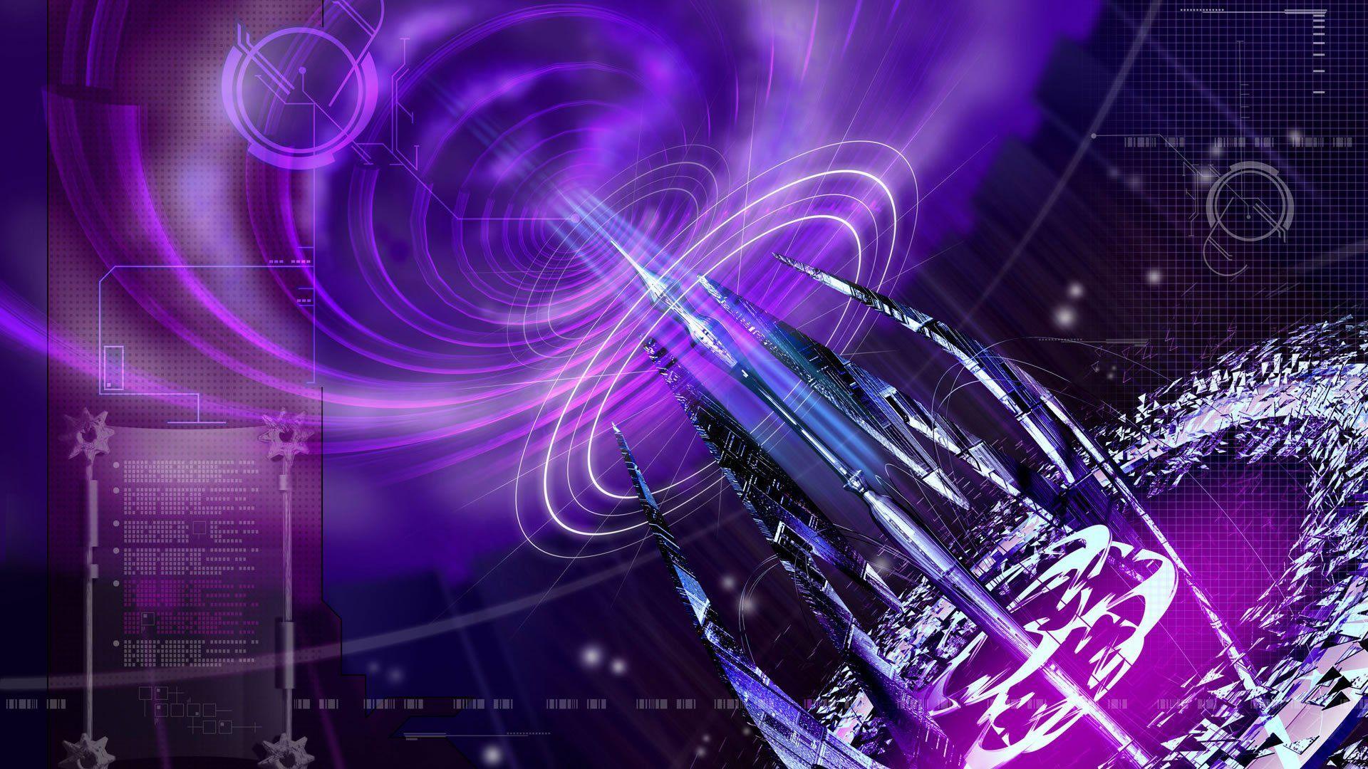 1920x1080 Cool Purple iPhone Wallpaper
