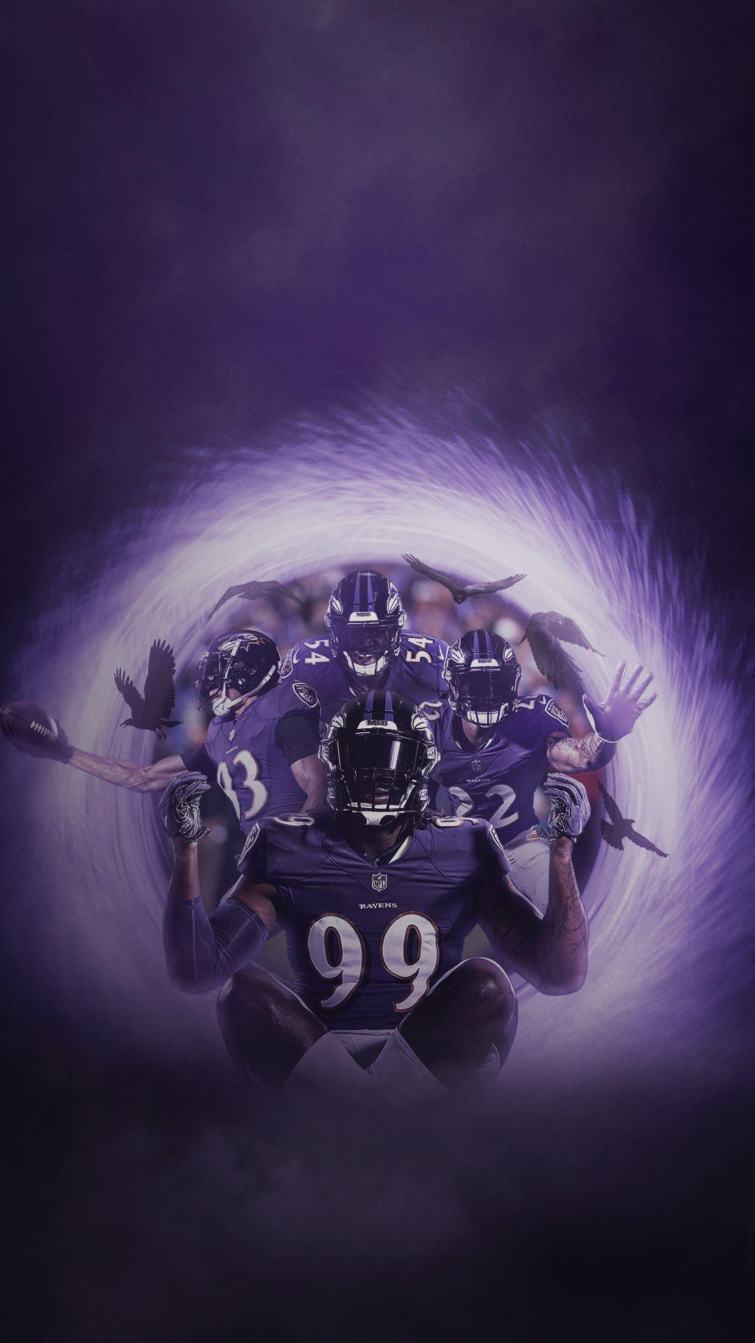 1080x1920 Ravens Wallpaper