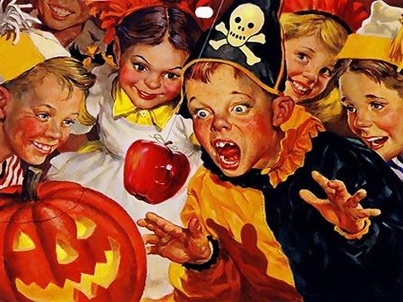 Vintage Halloween Computer Wallpapers - Top Free Vintage Halloween Computer Backgrounds 