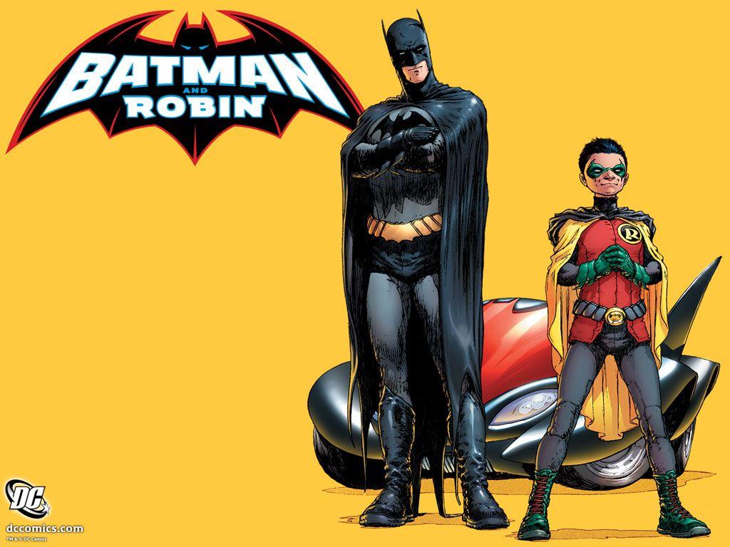 1024x768 Batman & Robin wallpaper Art Community GALLERY OF COMIC ART