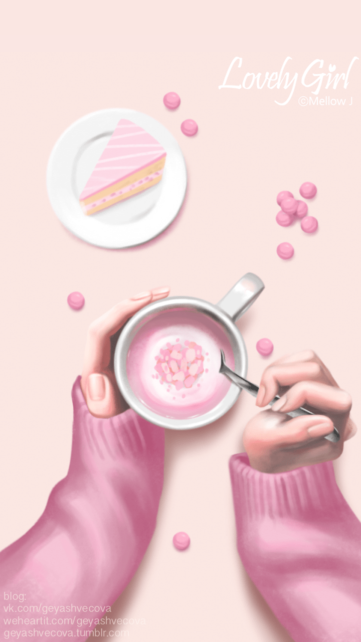 720x1280 art girl, baby doll, baby girl, background, beautiful, beautiful girl, beauty, beauty girl, cartoon. Kawaii wallpaper, Anime wallpaper iphone, Cute girl wallpaper
