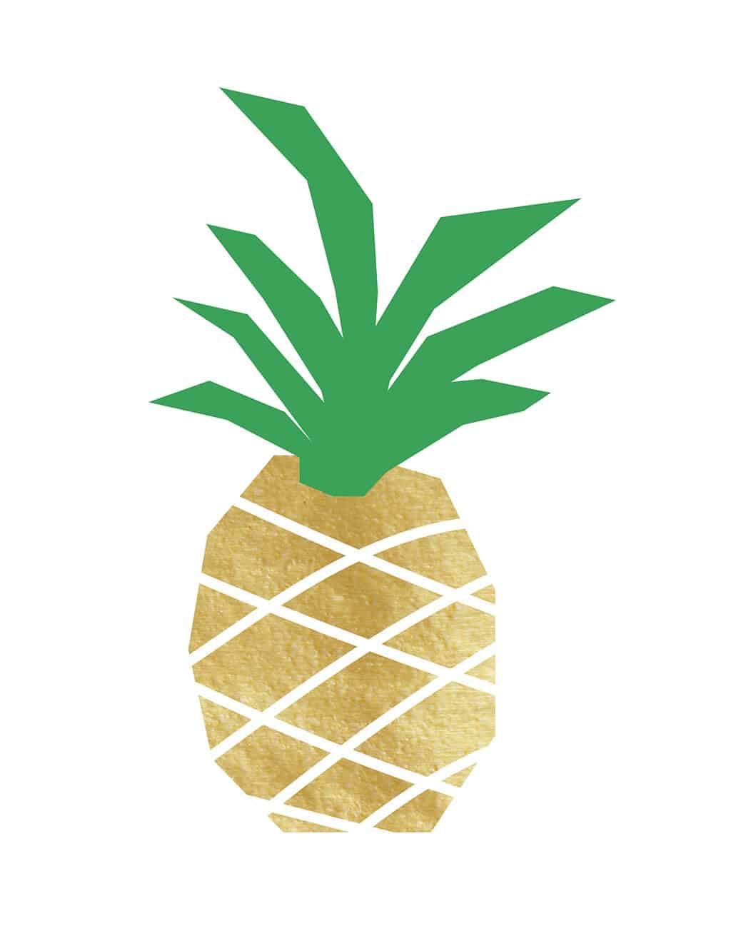 1024x1325 free pineapple printables