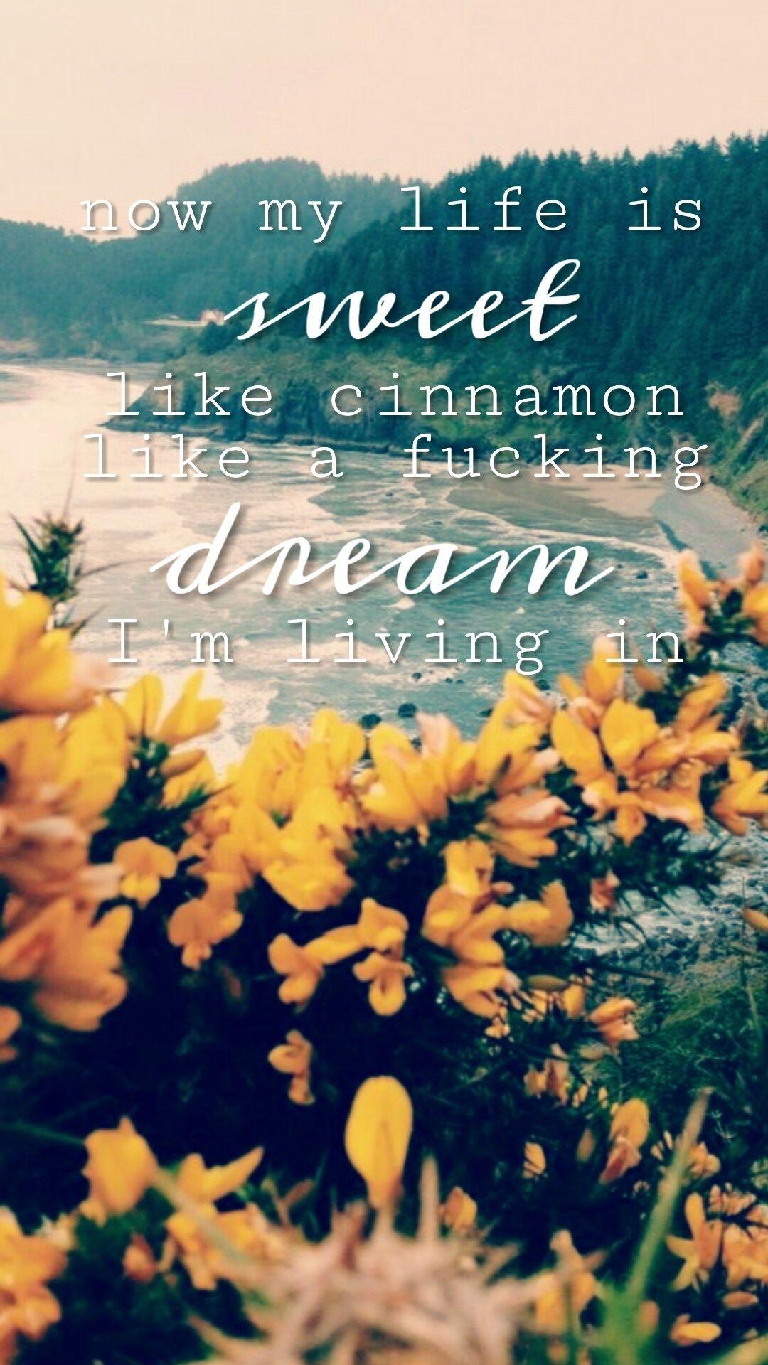 1080x1920 Custom Lyric Phone Wallpaper