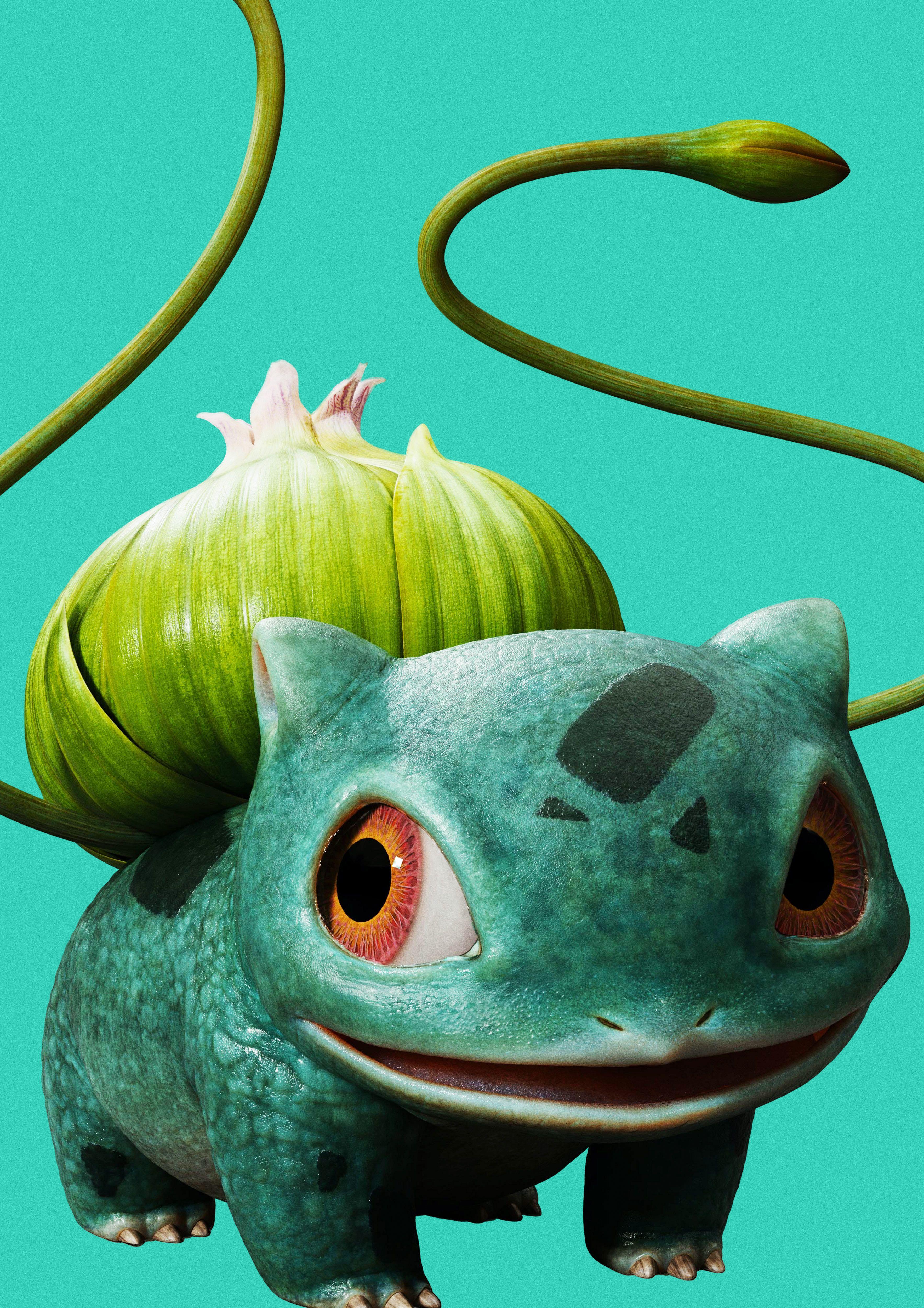 3534x5000 Bulbasaur Pokemon Detective Pikachu Movie Android One Wallpaper, HD Movies 4K Wallpaper, Image, Photo and Background