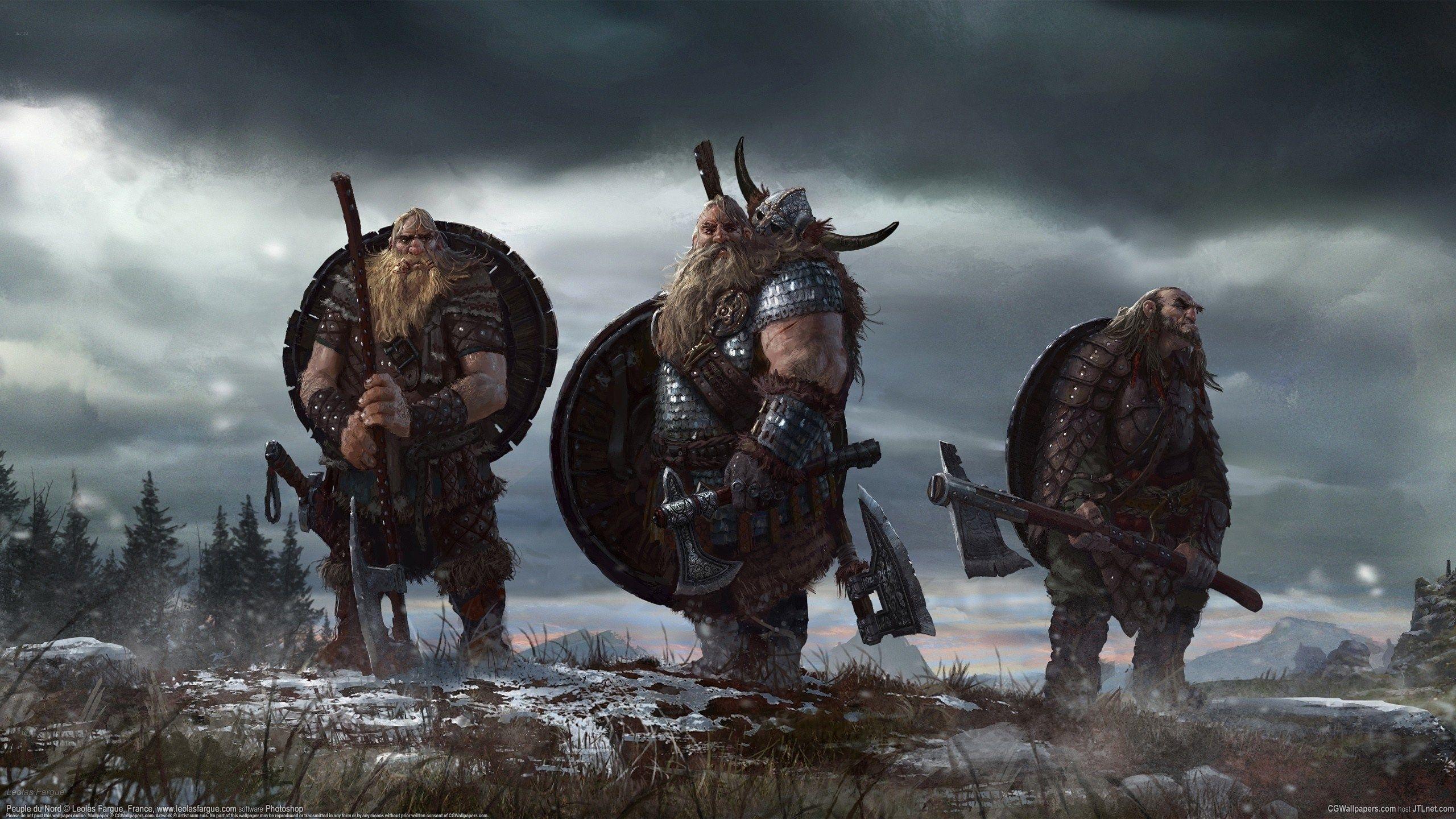 2560x1440 Dwarves Wallpaper