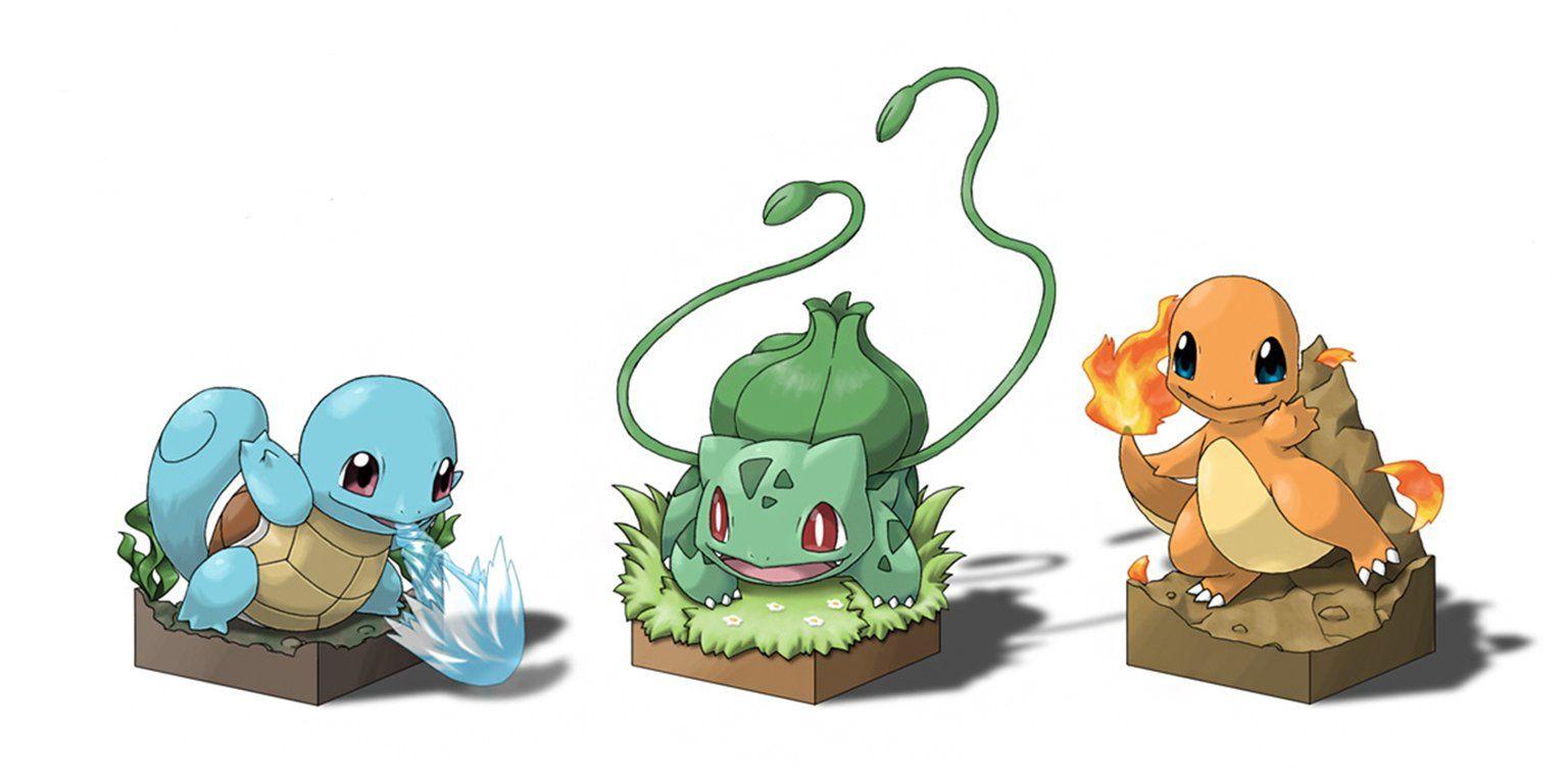 1536x768 Pokemon Squirtle Bulbasaur Or Charmander Cute