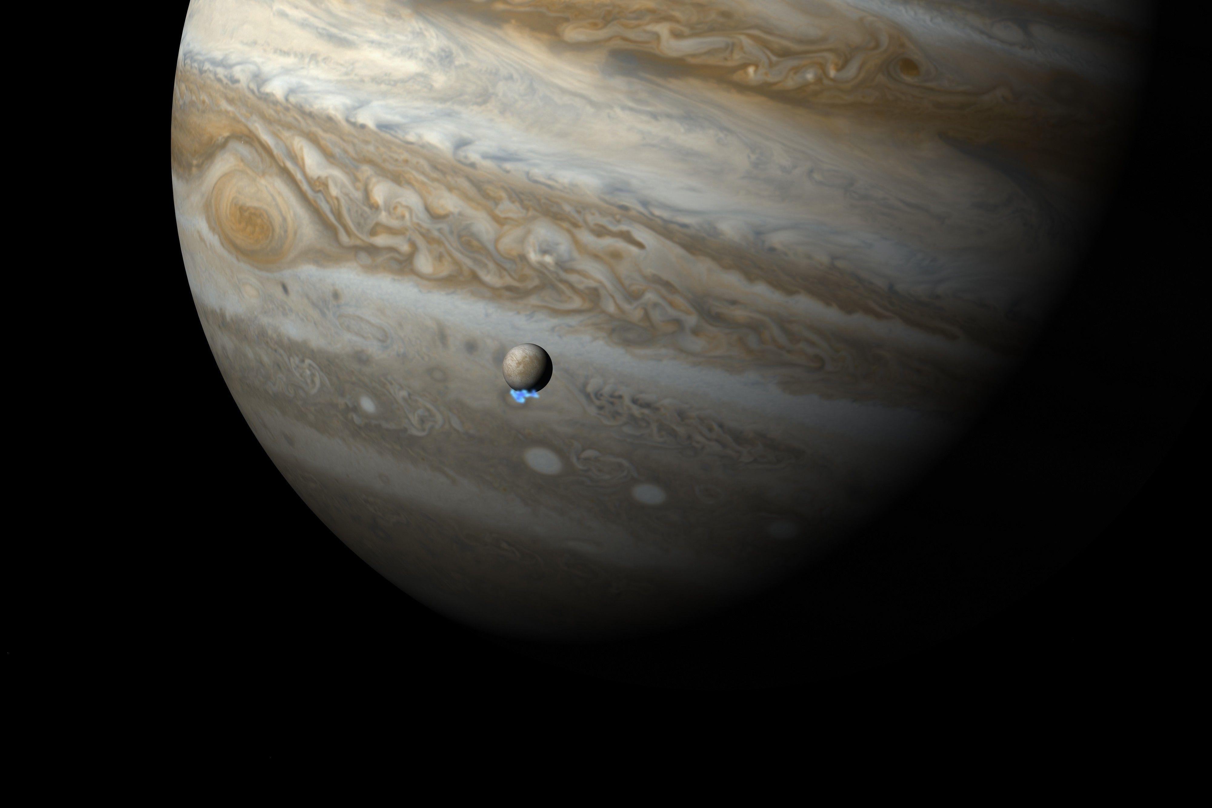 4000x2667 Jupiter, Planet, Moon, Space, Solar System Wallpaper HD / Desktop and Mobile Background