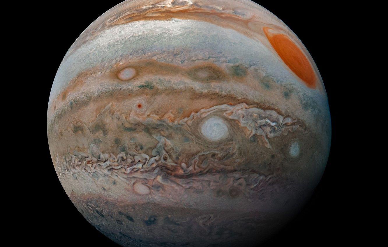 1332x850 Wallpaper space, planet, Jupiter image for desktop, section космос