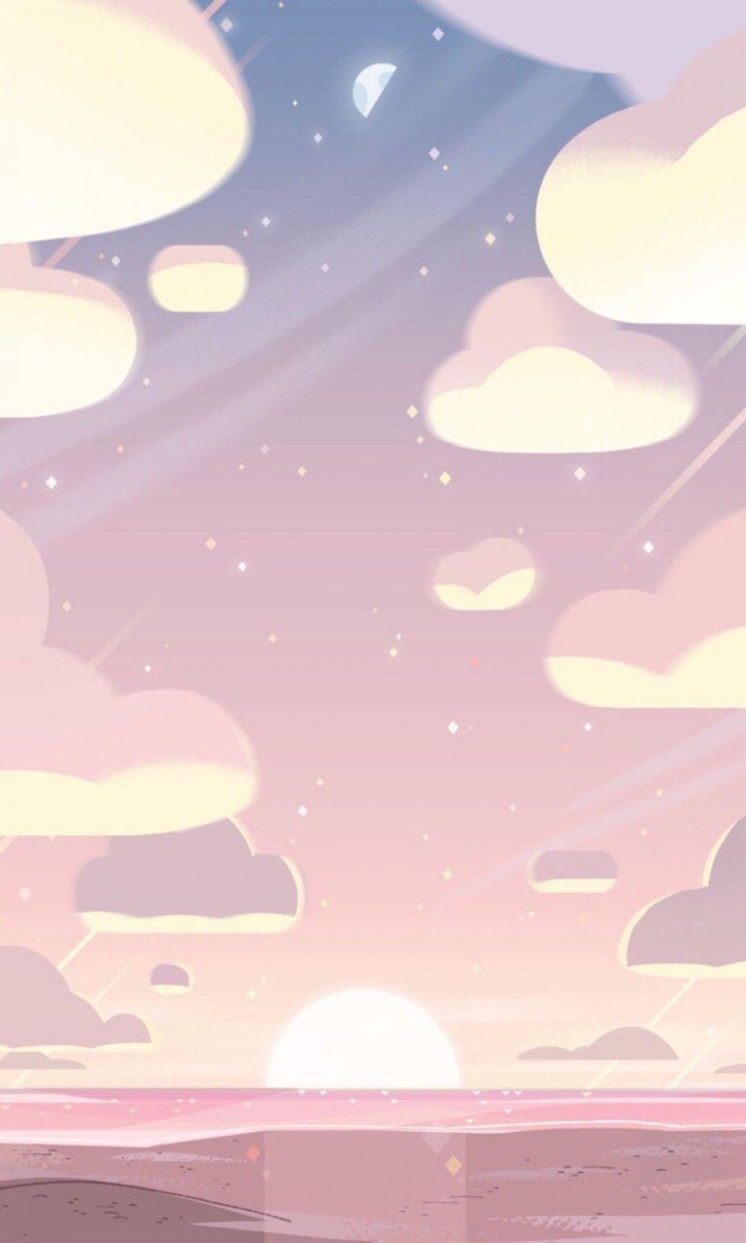 1080x1798 Pastel Aesthetic Galaxy Desktop Wallpaper