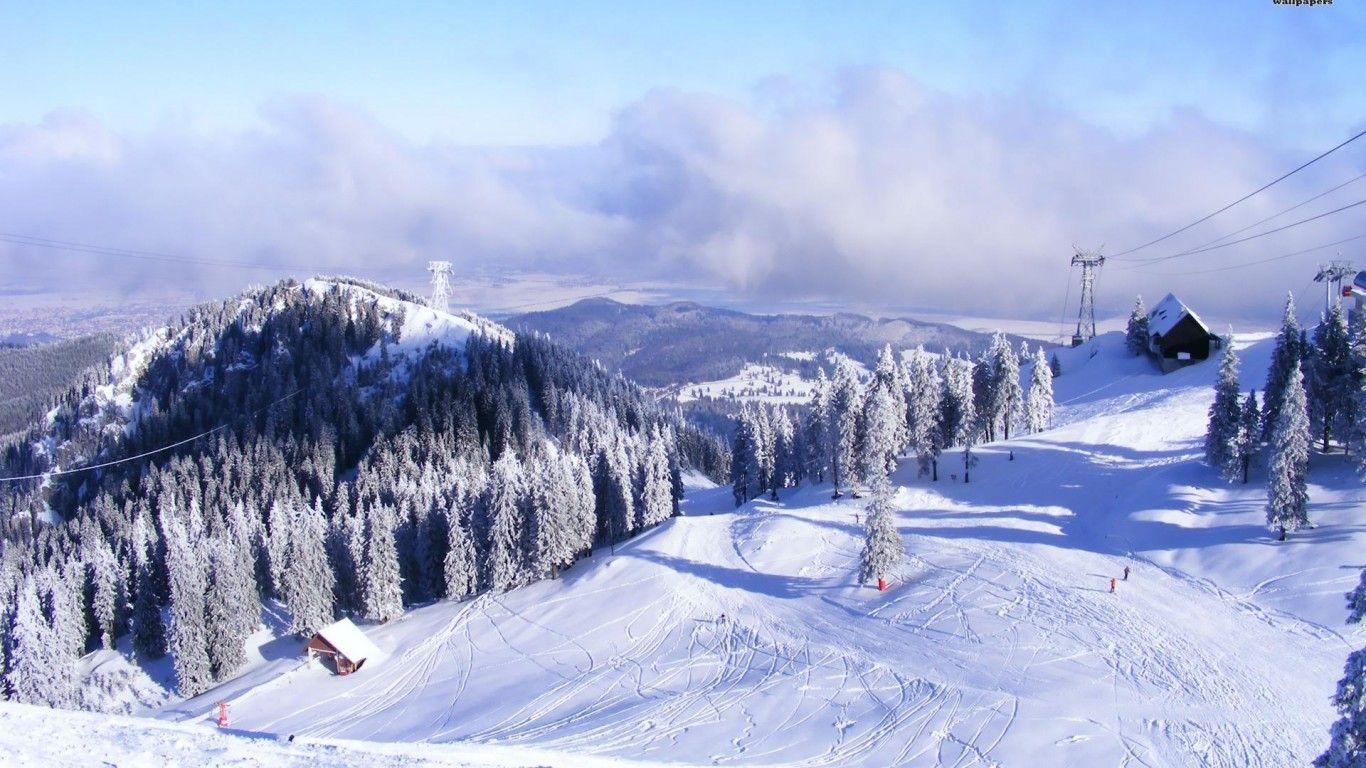 1366x768 Skiing Slopes Wallpaper. Skiing Slopes Wallpaper, Southside Slopes Wallpaper and Sunrise Ski Slopes Wallpaper