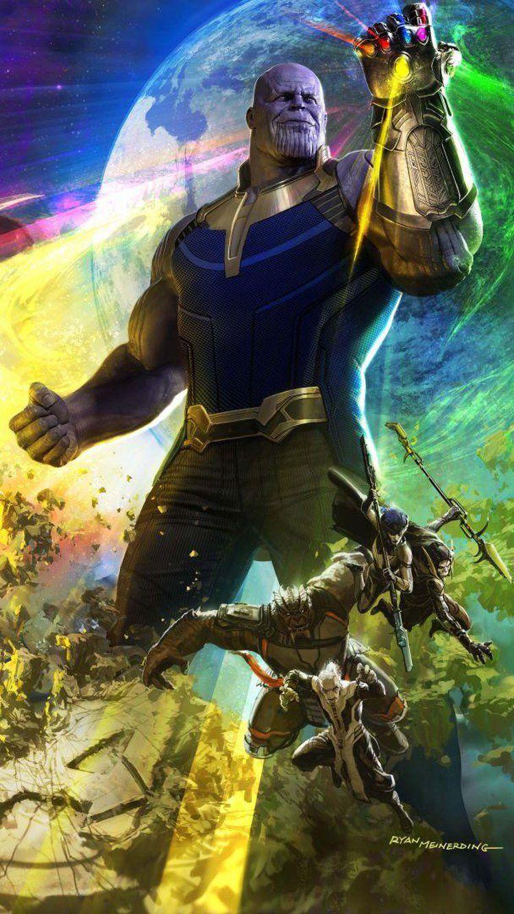 750x1334 iPhone 6 Soul Stone Thanos Avengers: Infinity War Wallpaper : Movies