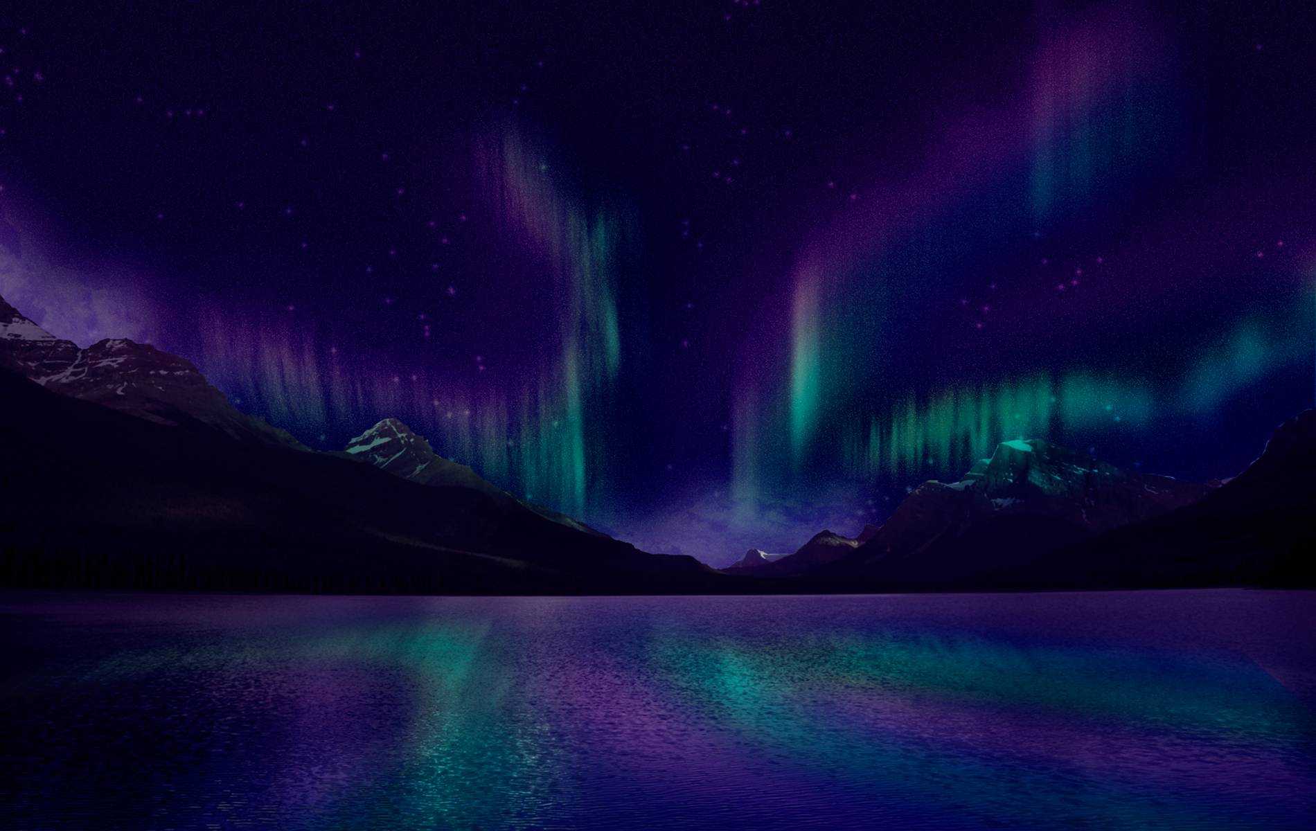 1900x1200 Northern Lights Wallpaper 4k