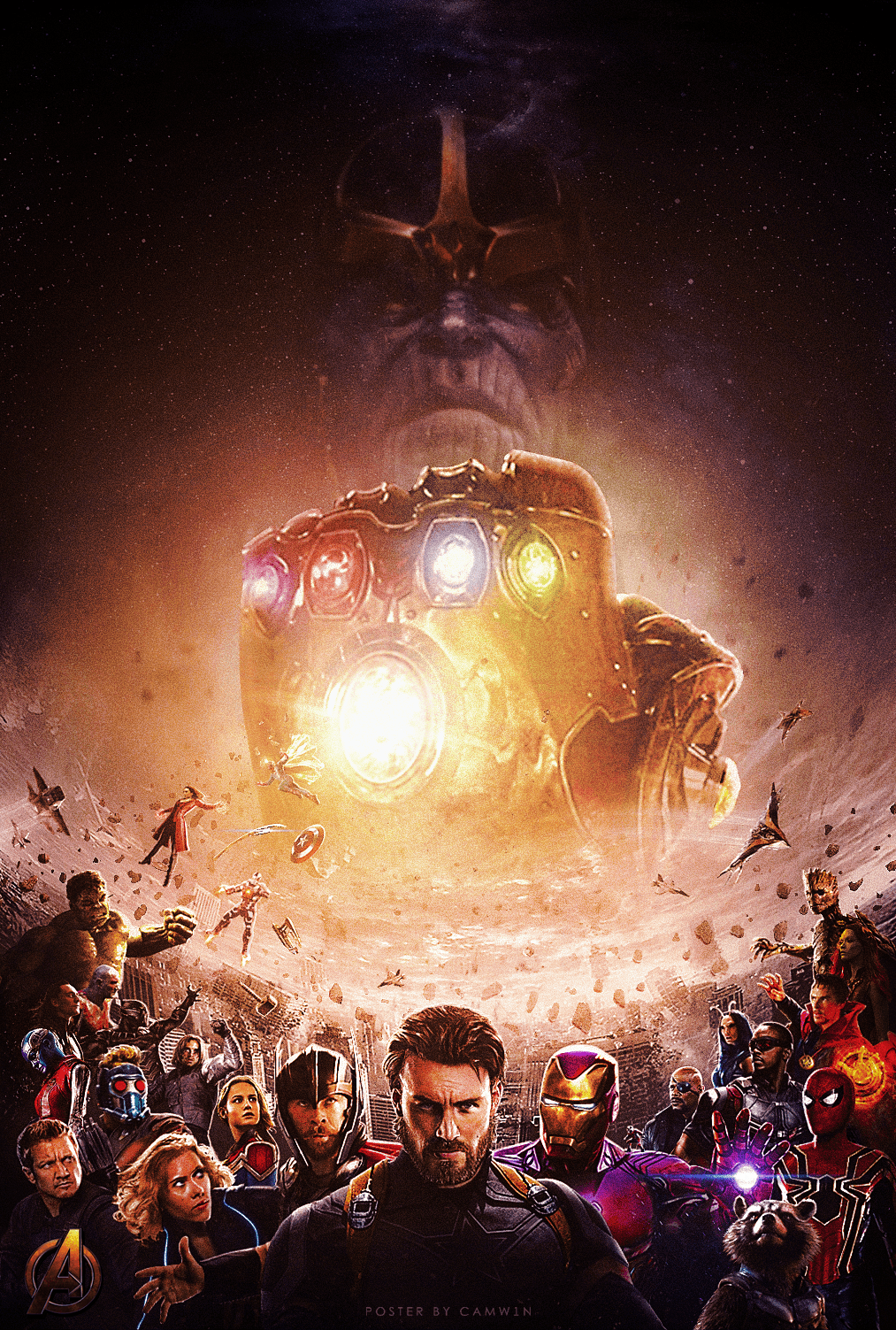 1013x1503 A Fan Made Poster For Avengers Infinity War By CAMW1N