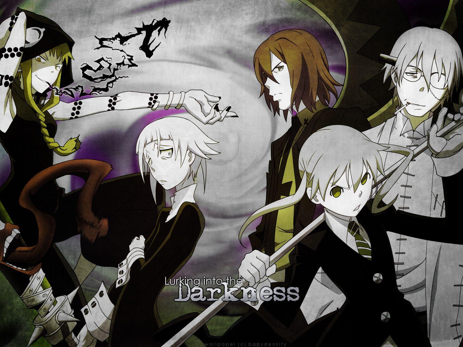 1600x1200 Soul Eater Wallpaper: Lurking into the Darkness