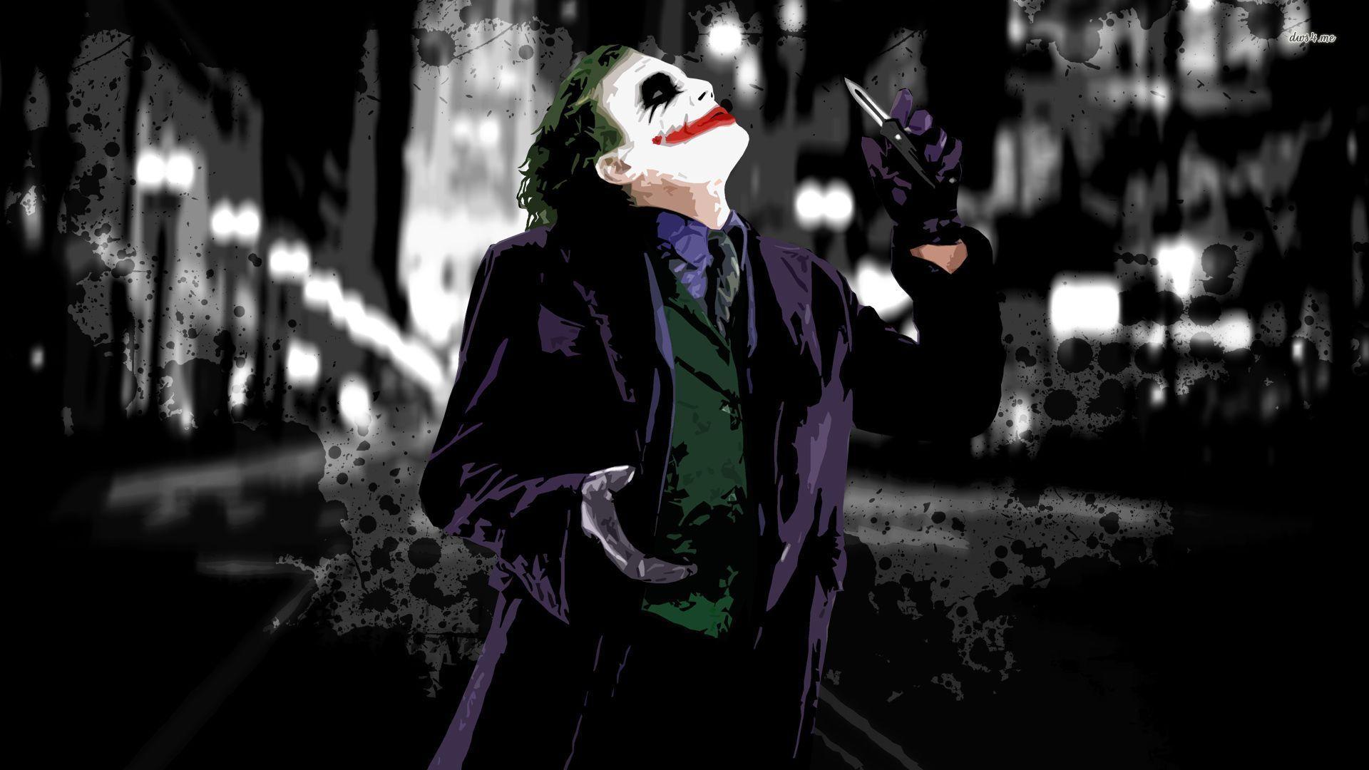 1920x1080 Dark Knight Joker Wallpaper 4k