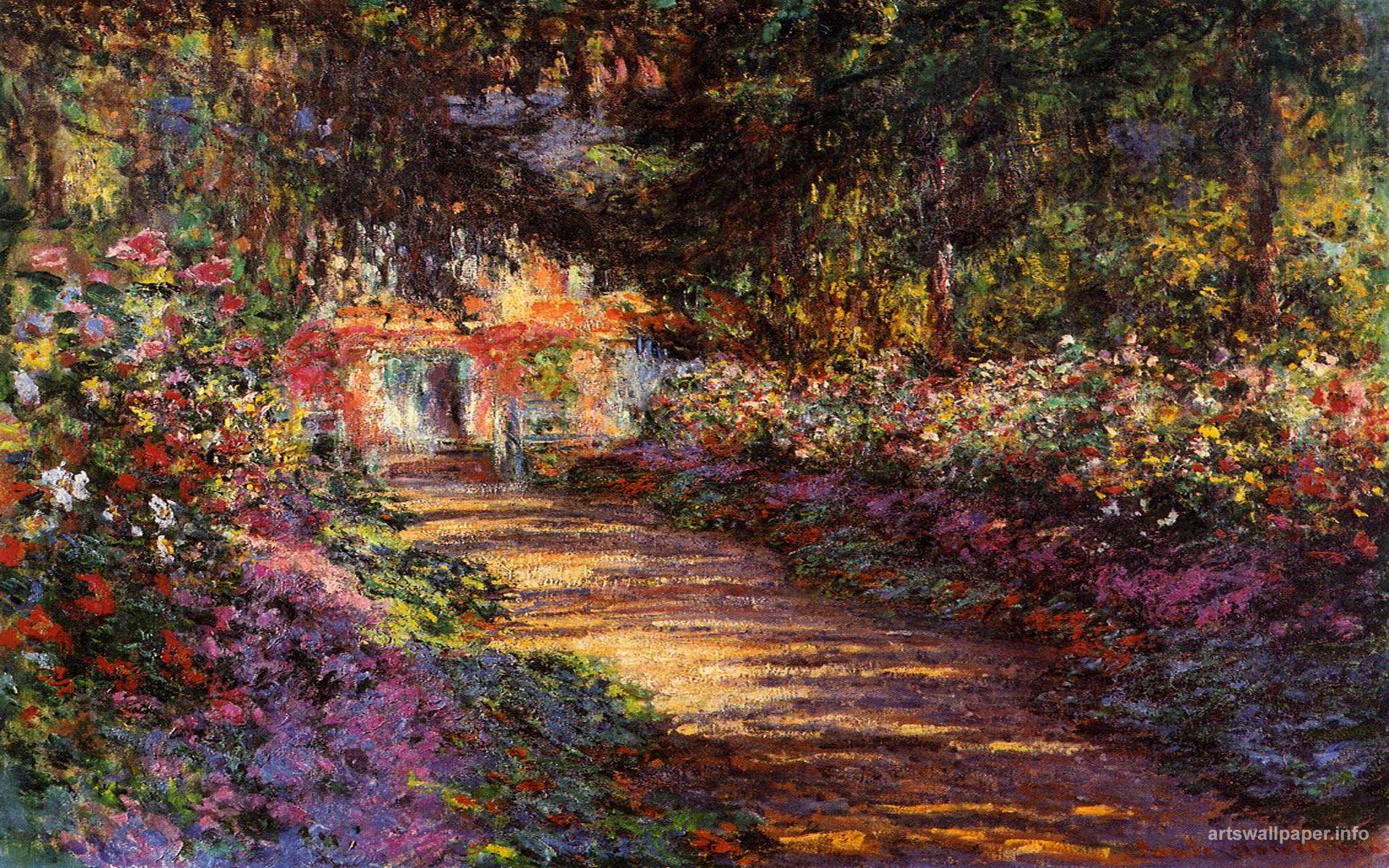 1920x1200 Free download Claude Monet Wallpaper Painting Art Picture [1920x1200] for your Desktop, Mobile & Tablet. Explore Monet Paintings Wallpaper. HD Monet Wallpaper, Monet Inspired Wallpaper, Monet Wallpaper for Computer