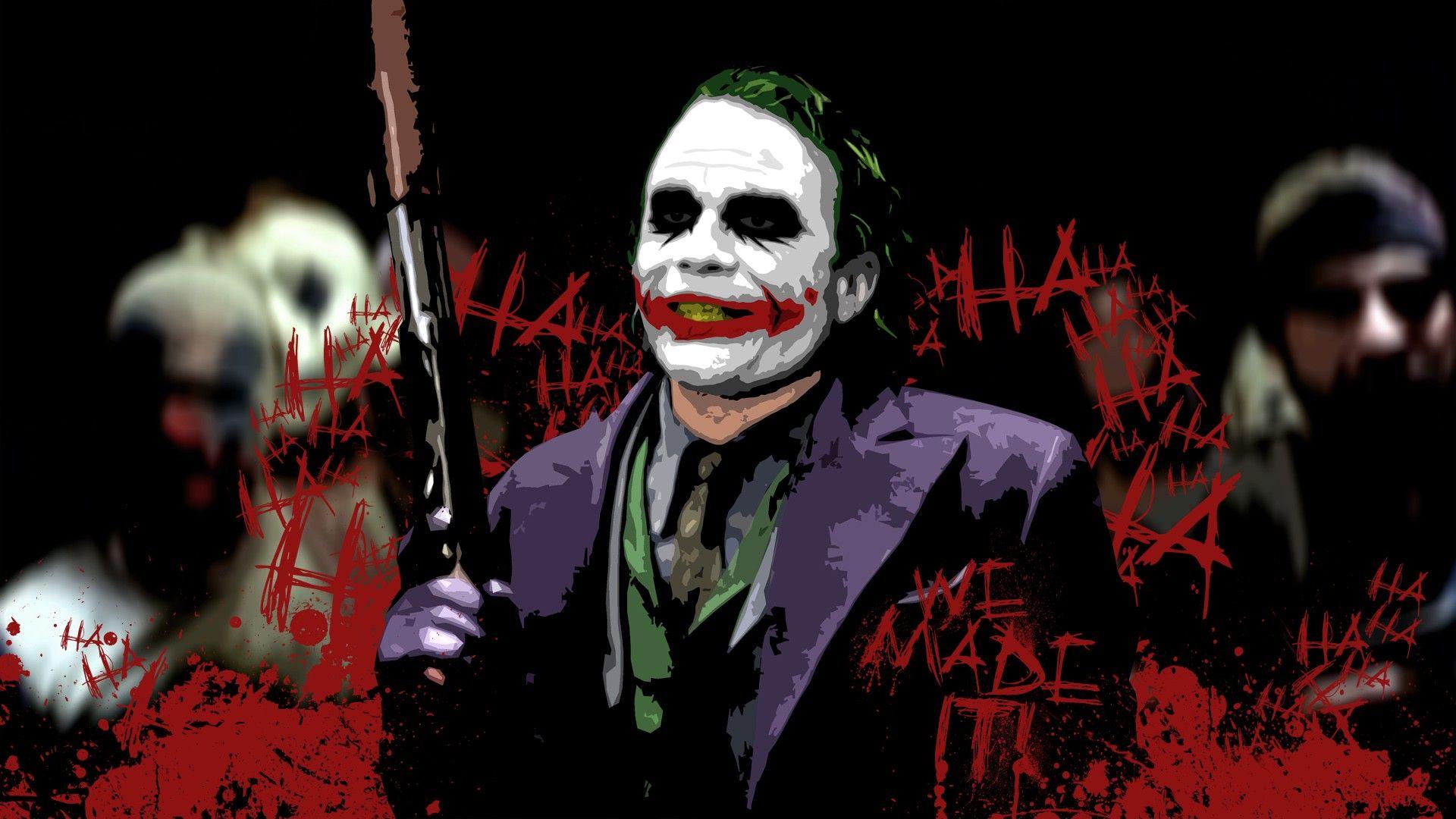 1920x1080 Dark Knight Joker 3D