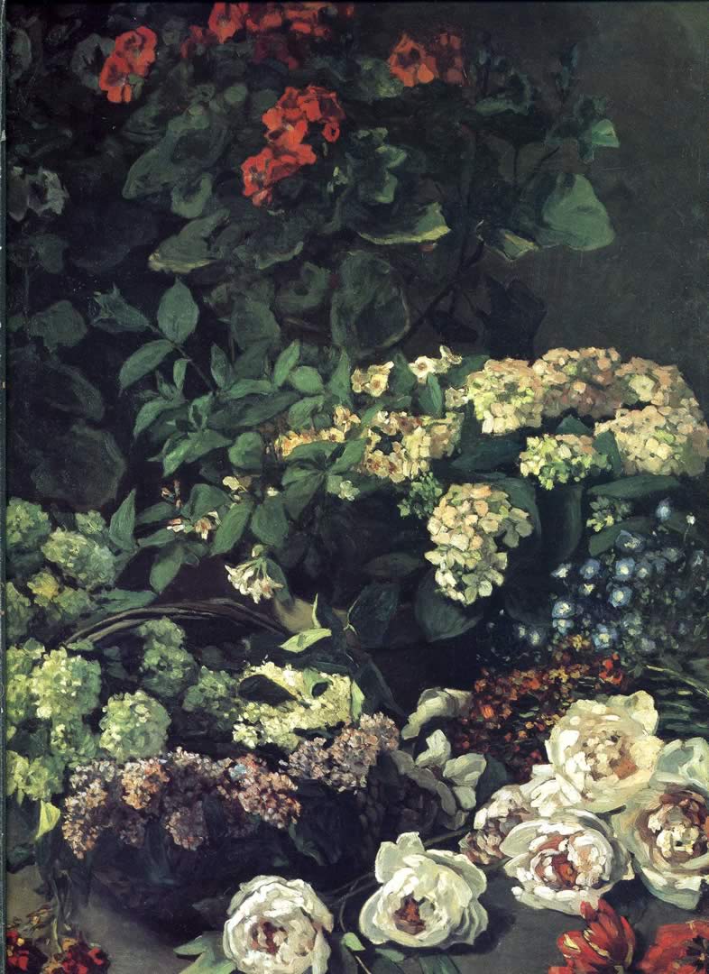 786x1080 Spring Flowers Monet Wallpaper Image