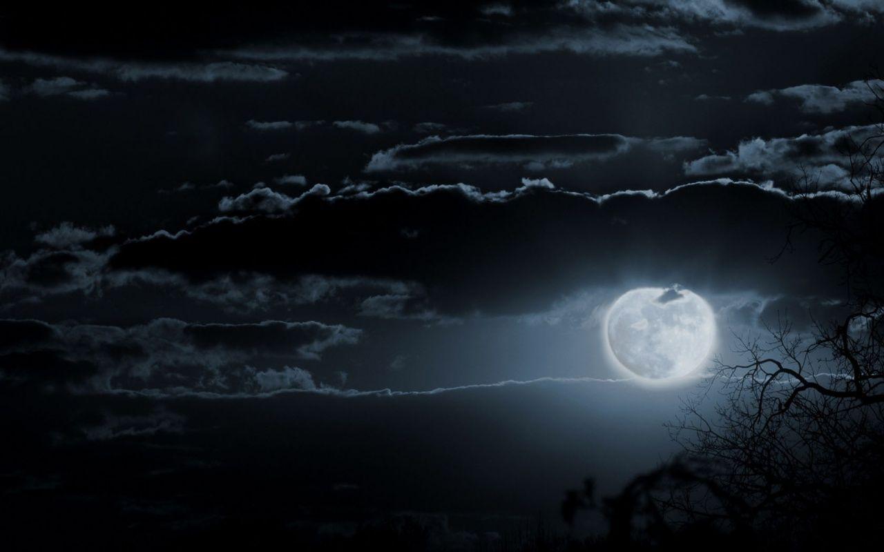 1280x800 Moon Desktop Wallpaper