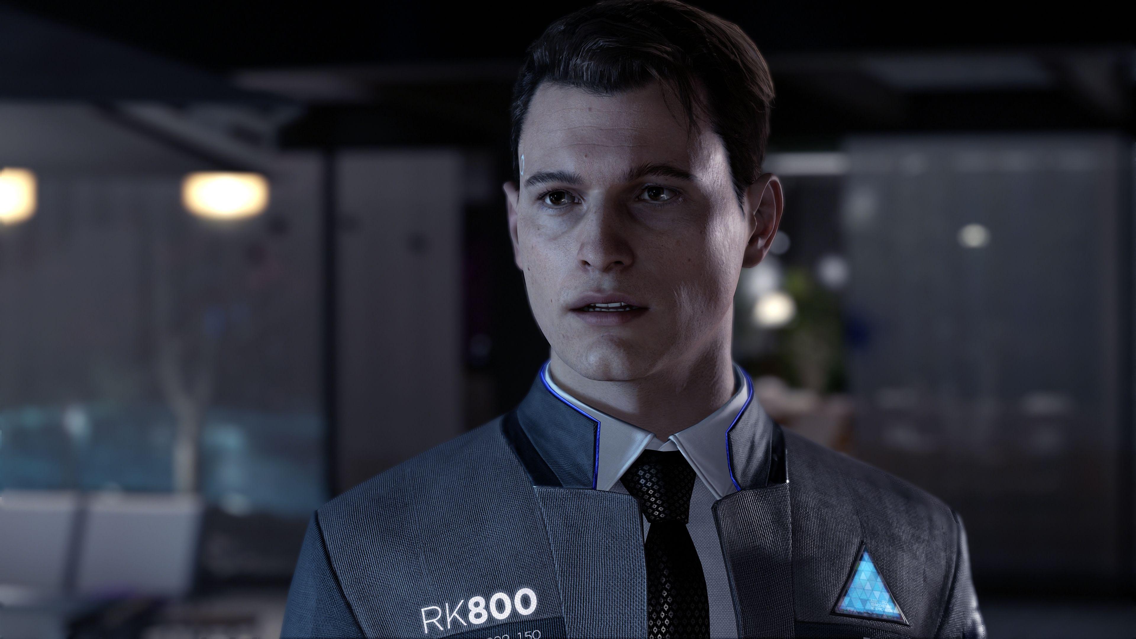 Detroit Become Human Connor Wallpapers Top Free Detroit Become Human Connor Backgrounds