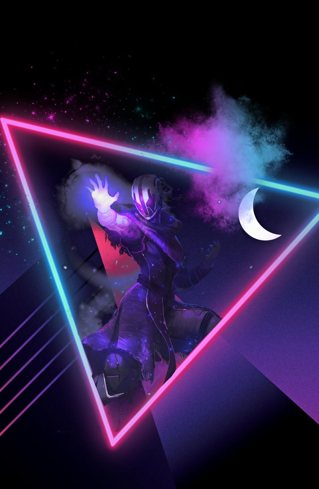 1122x1717 Someone asked me to make a warlock wallpaper so here it is