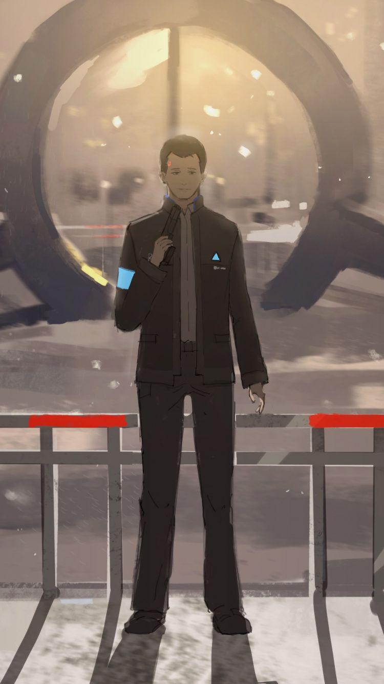 Detroit Become Human Connor Wallpapers - Top Free Detroit Become Human ...