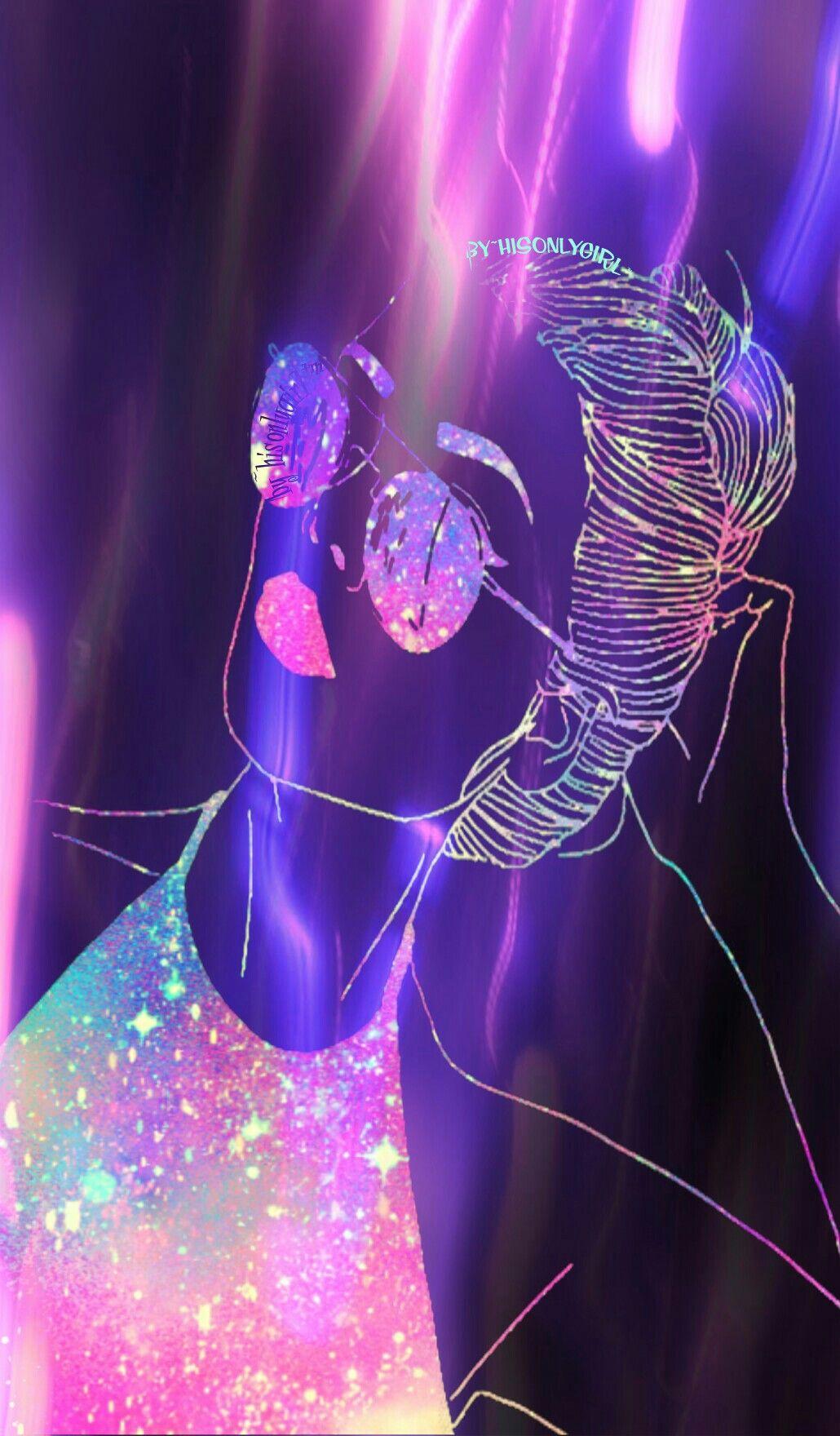 1030x1760 Hipster galaxy girl galaxy wallpaper I created!. Wallpaper