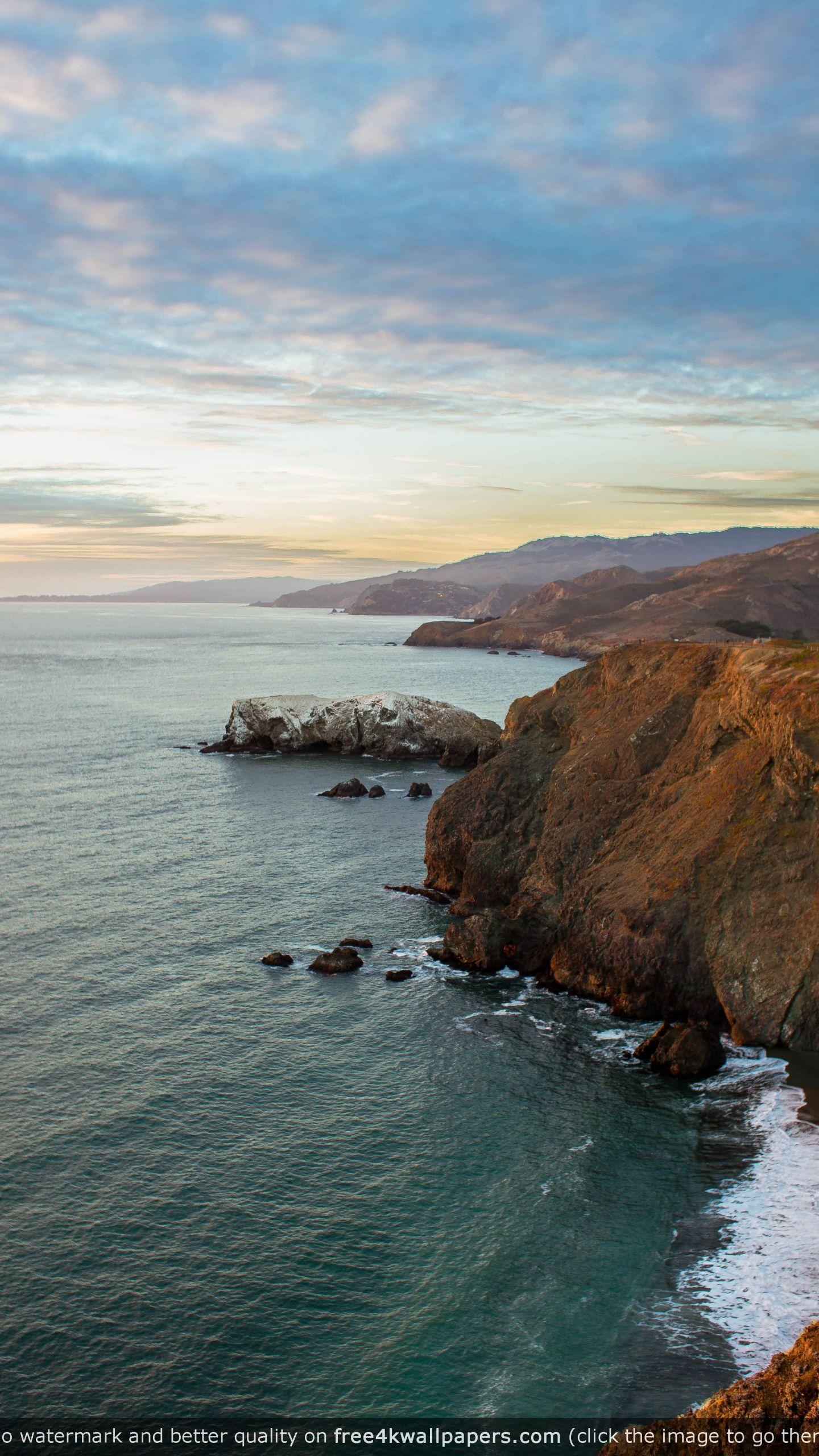 1440x2560 Free download Sunset on the Northern California Coast Near San Francisco wallpaper [3648x4550] for your Desktop, Mobile & Tablet. Explore Northern California Coast Wallpaper. California Desktop Wallpaper