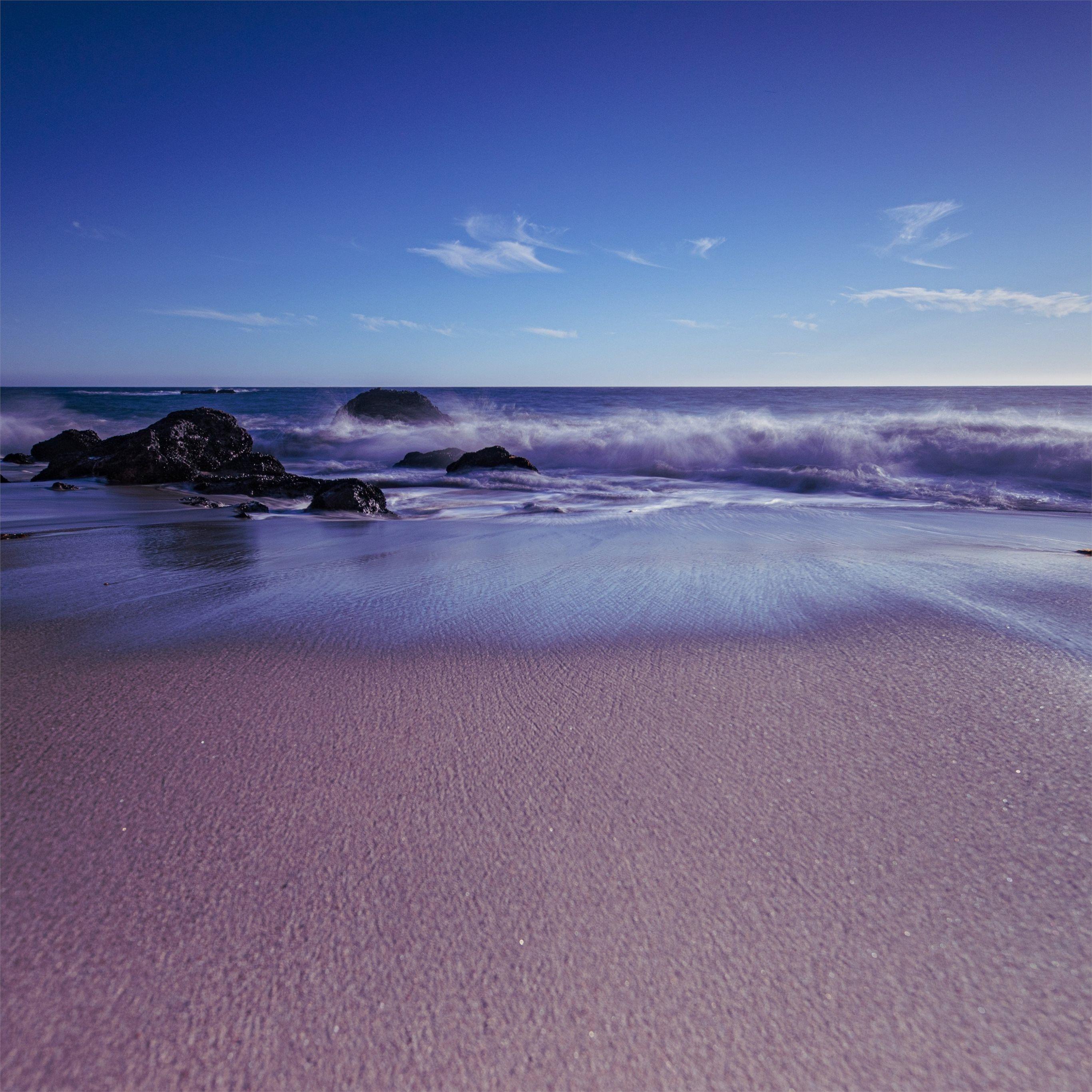 2732x2732 coast ocean california 4k iPad Air Wallpaper Free Download