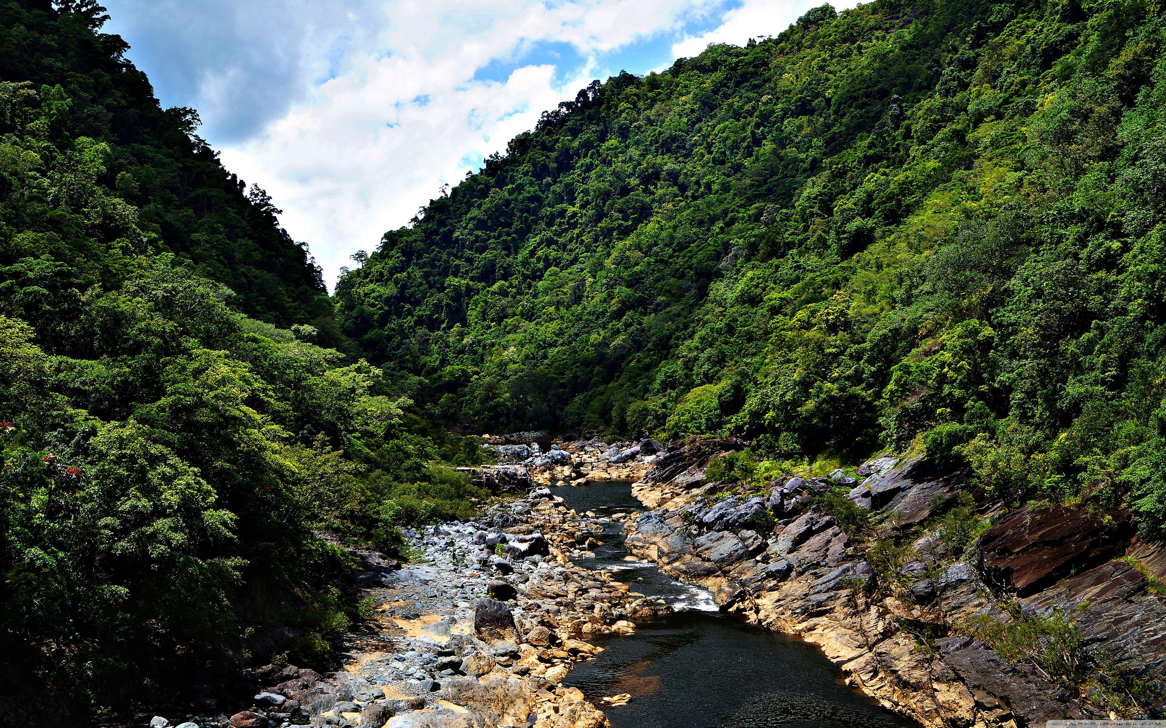 3840x2400 Barron Gorge River, Cairns, Australia Ultra HD Desktop Background Wallpaper for 4K UHD TV : Multi Display, Dual Monitor : Tablet