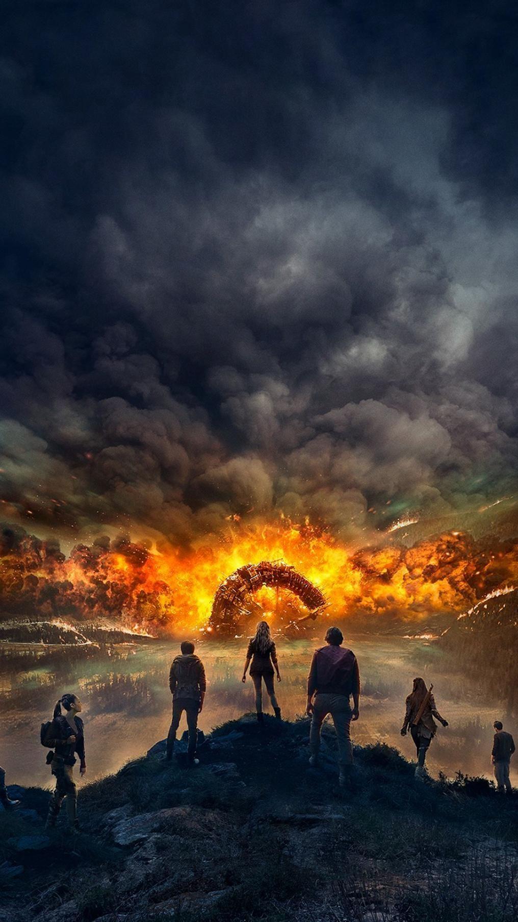 1016x1807 The 100 Phone Wallpaper. Moviemania. The 100 poster, Lexa the The 100 show