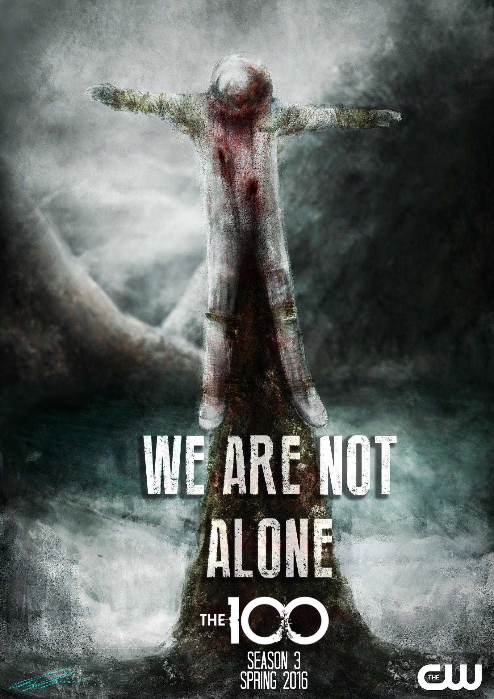 1600x2263 The 100 CW Wallpaper