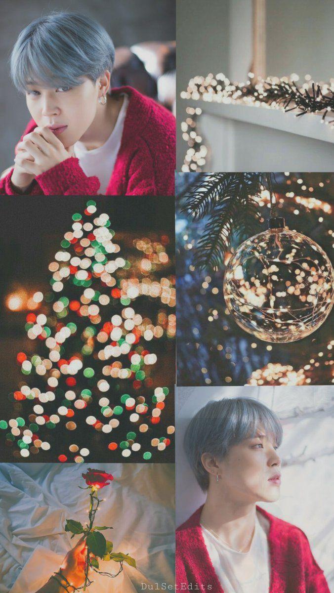 BTS Christmas Aesthetic Wallpapers - Top Free BTS Christmas Aesthetic ...