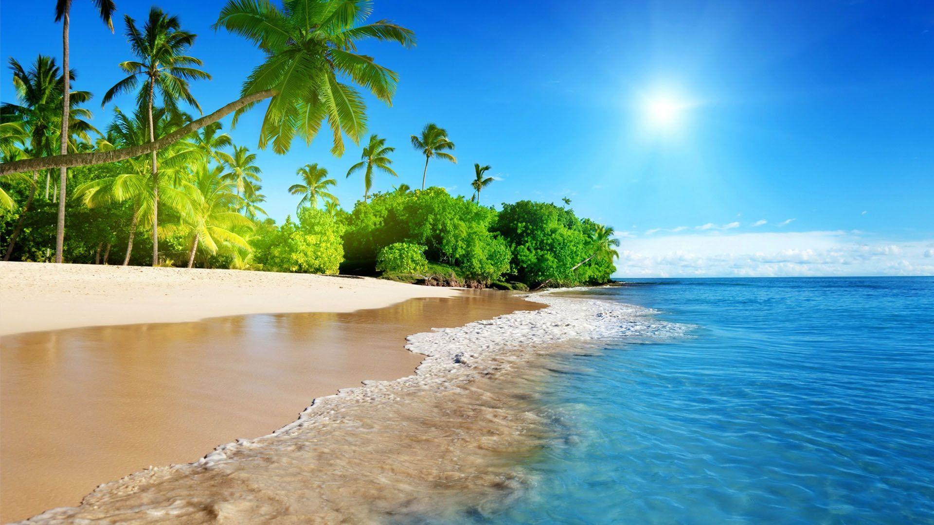 1920x1080 Beach Wallpaper Mobile