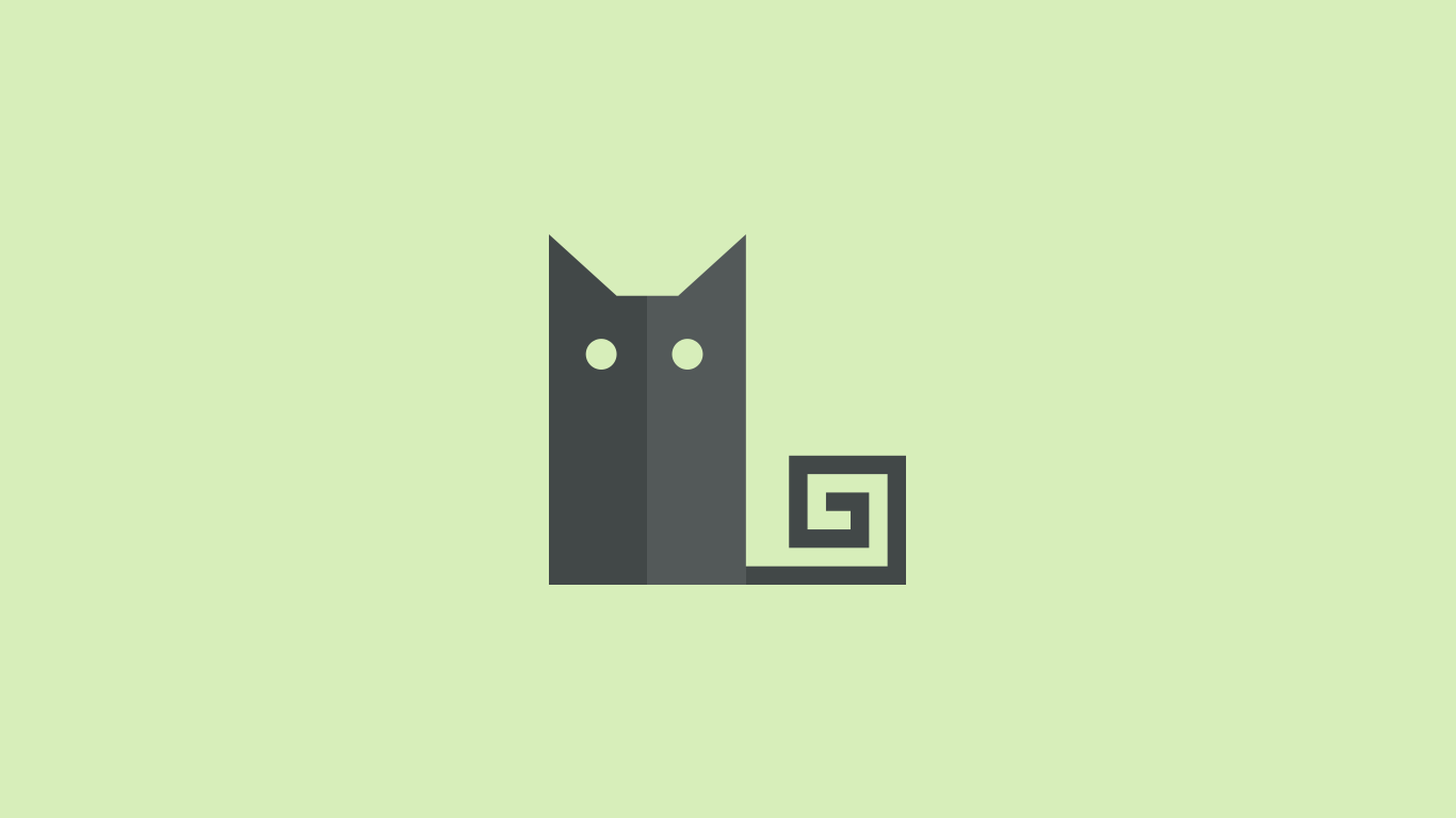 1366x768 Minimalism Cats Simple Background Abstract Artwork Wallpaper:1366x768