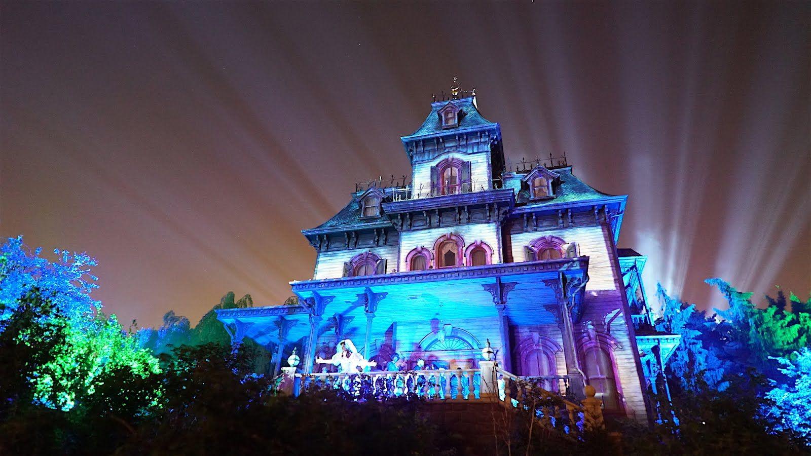 1600x900 Disney And More: Phantom Manor Re Open At Disneyland Paris Ride 4K Video And Scene By Scene Review And Picture !