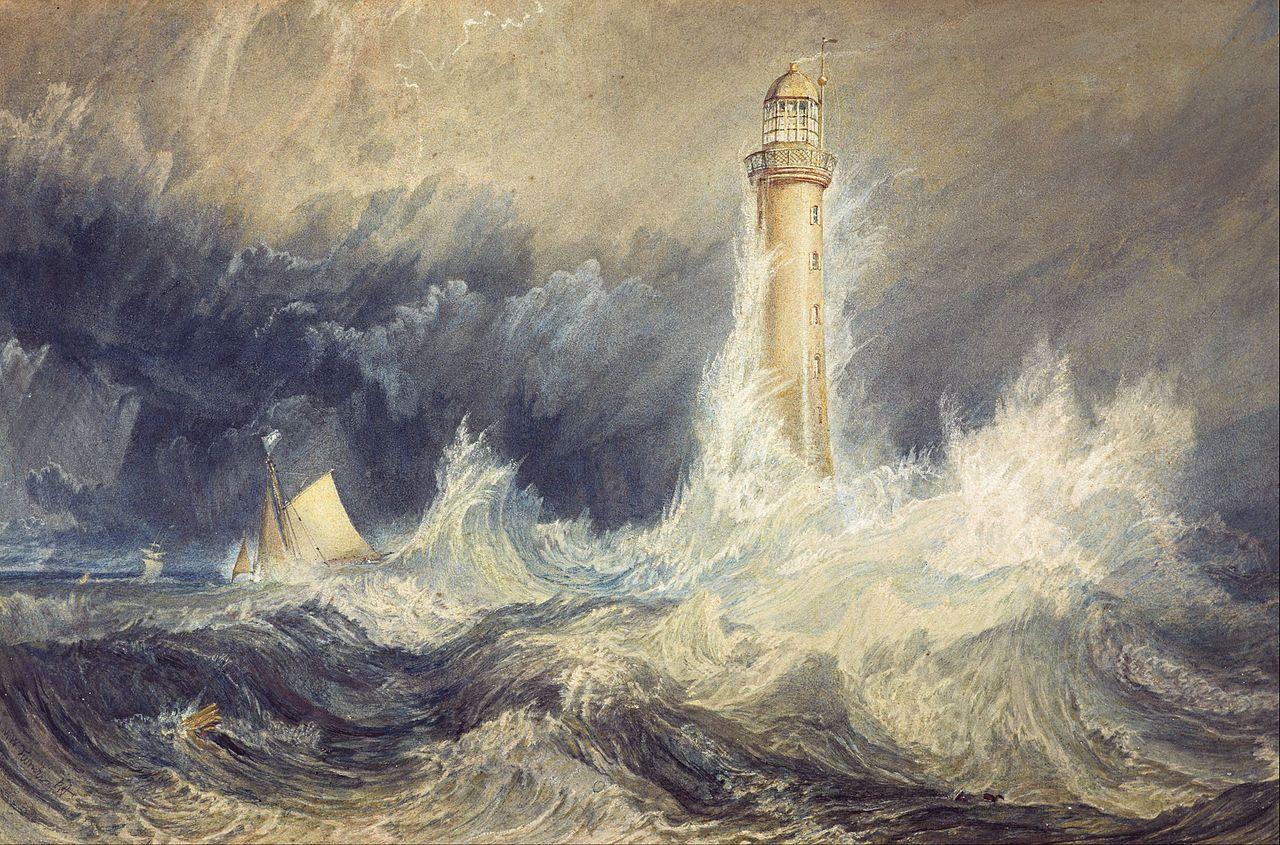 1280x845 Joseph Mallord William Turner Rock Lighthouse Art