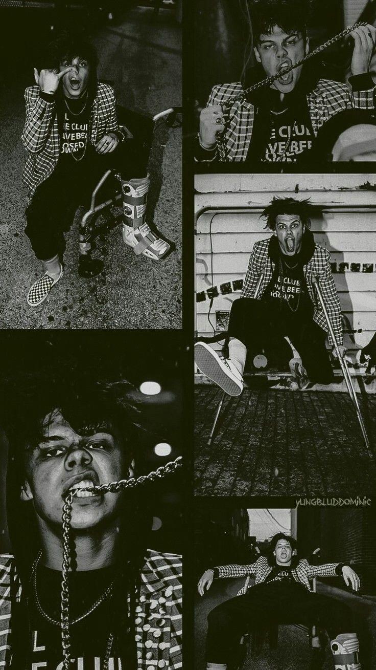 736x1309 YUNGBLUD. Emo wallpaper, Dominic harrison, Aesthetic wallpaper