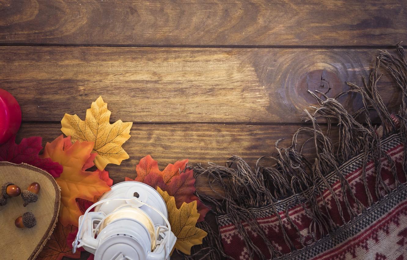 1332x850 Autumn Lantern Wallpaper