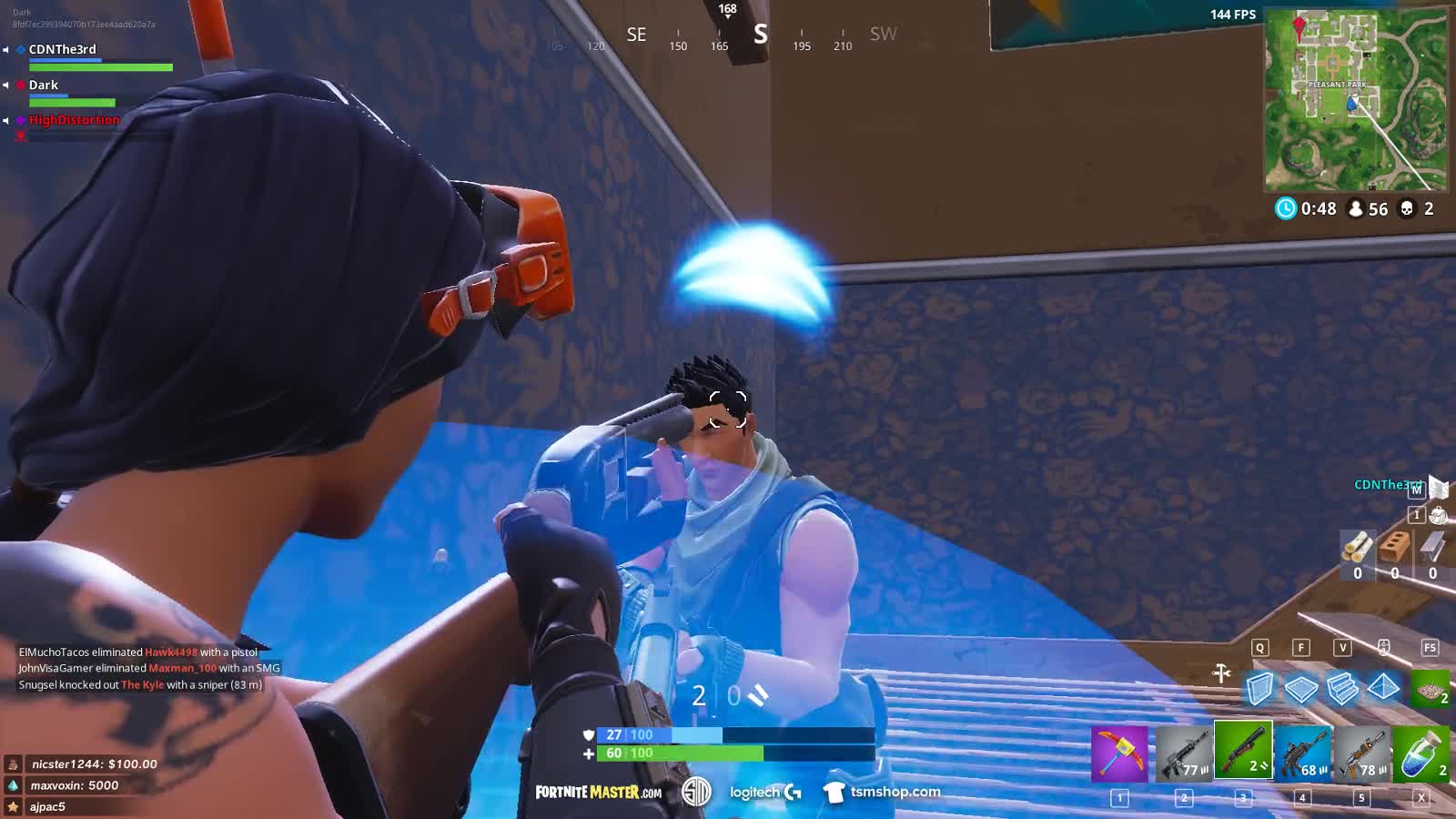 1600x900 LivestreamFails on ricegum playing Fortnite
