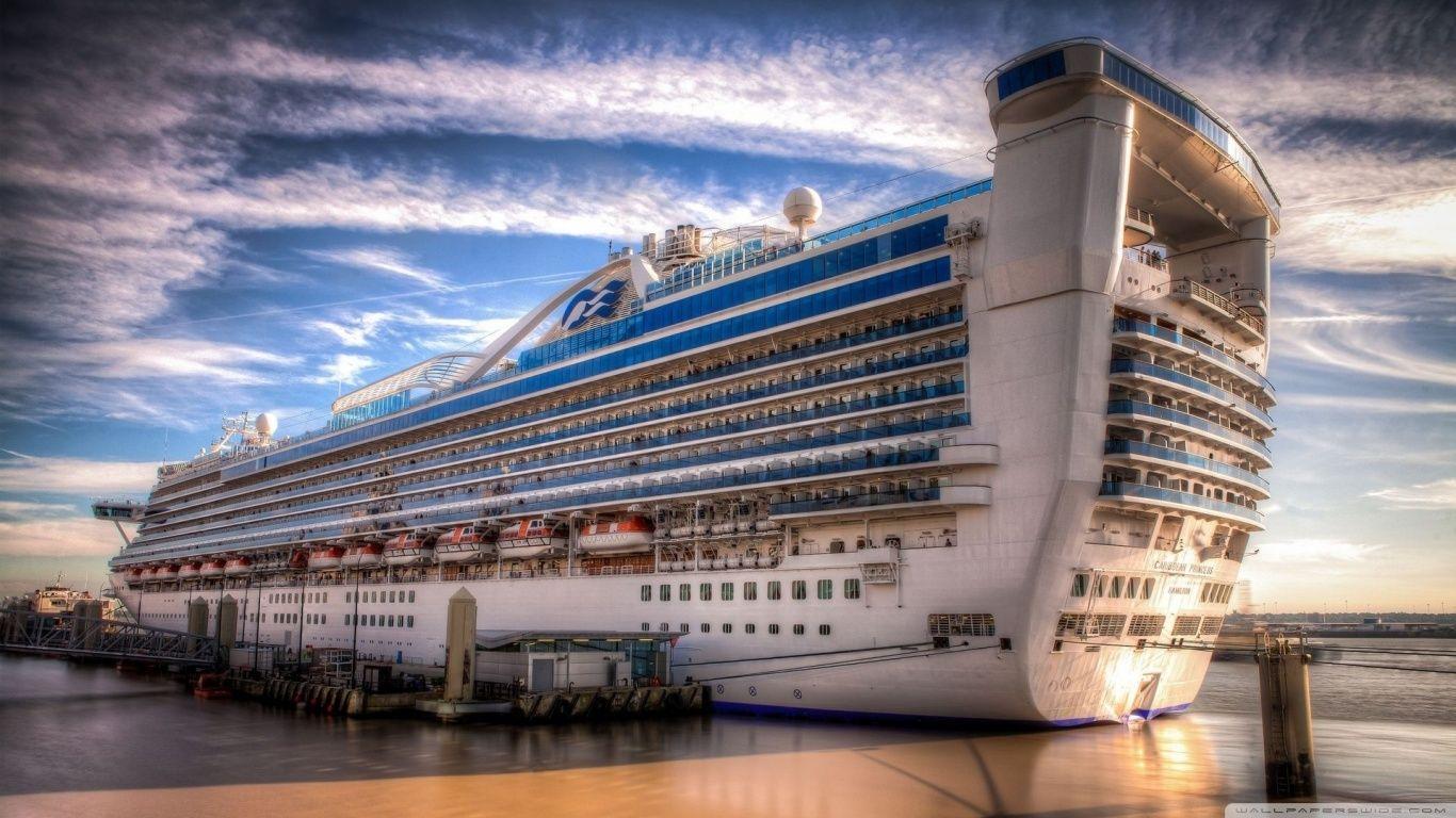 1366x768 Caribbean Princess Liner Ultra HD Desktop Background Wallpaper for 4K UHD TV : Tablet