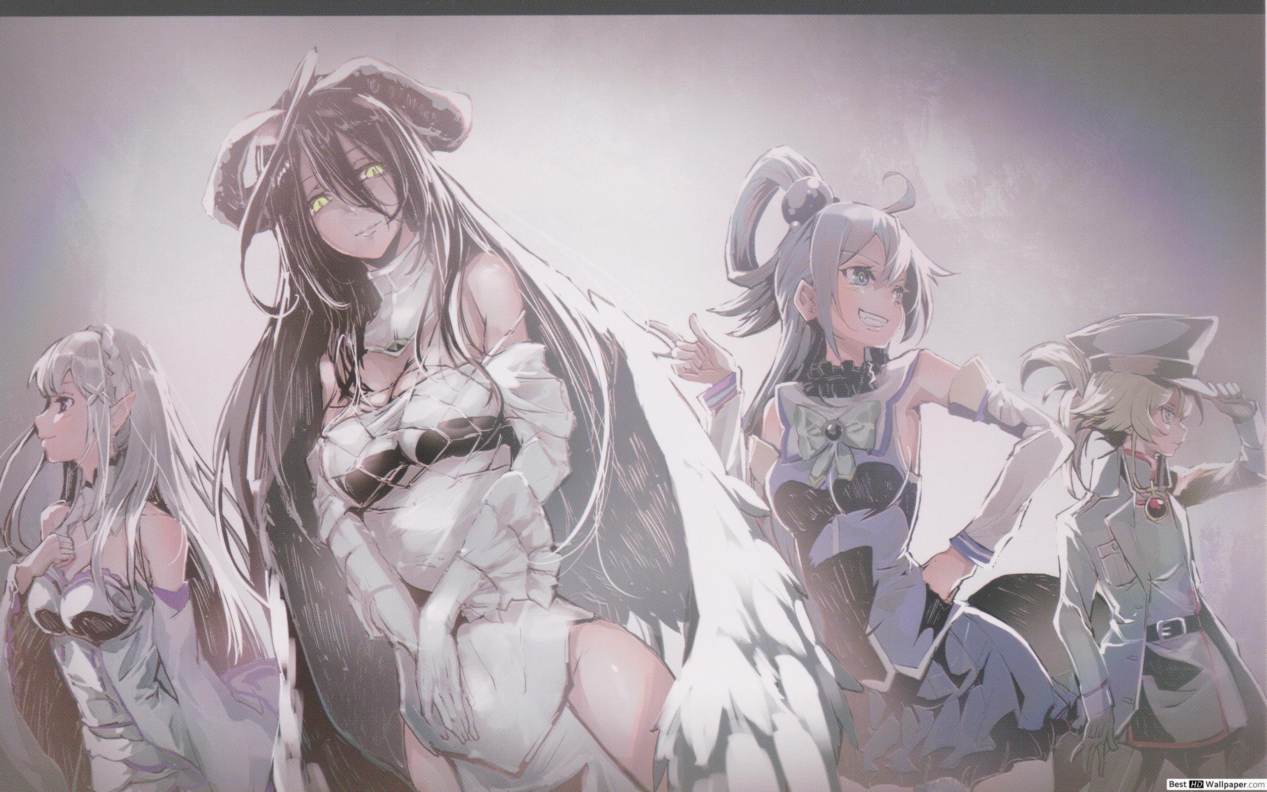 2560x1600 Isekai Quartet Anime Char. HD wallpaper download