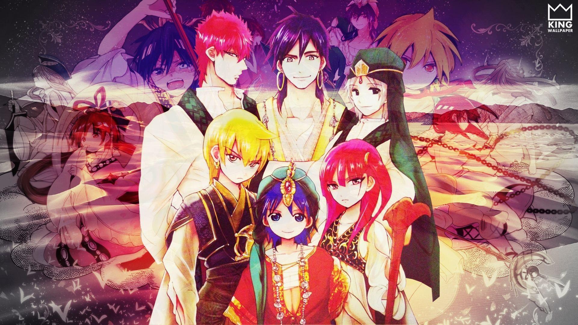 Magi The Labyrinth Of Magic Anime Wallpapers  Wallpaper Cave