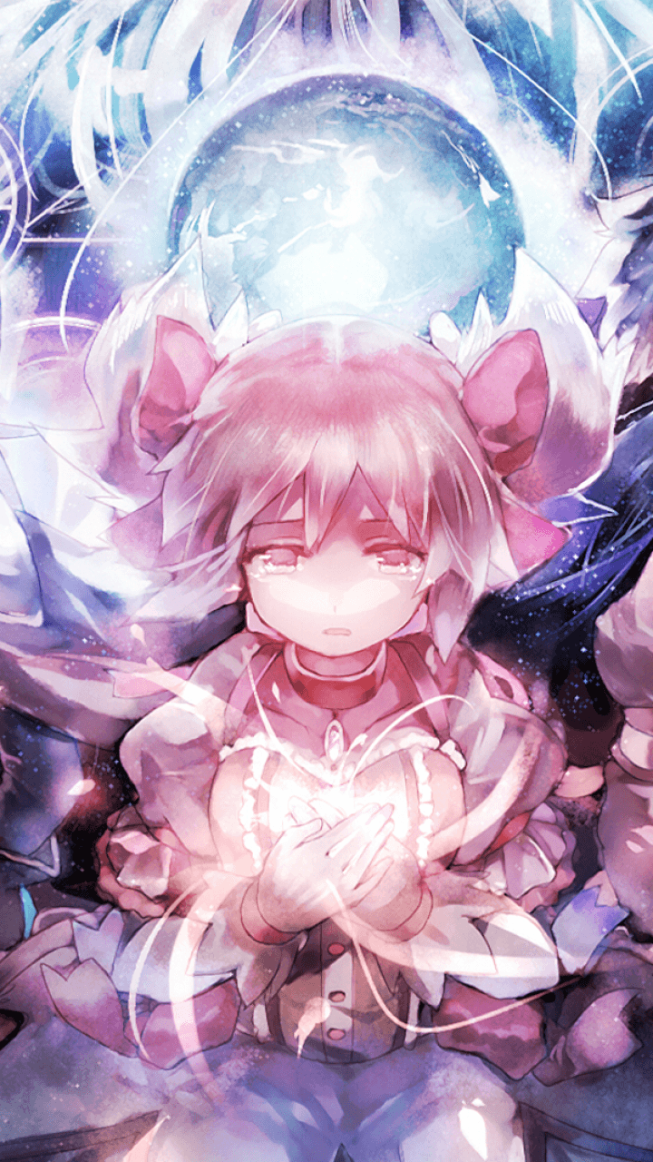 720x1280 Anime Puella Magi Madoka Magica (720x1280) Wallpaper