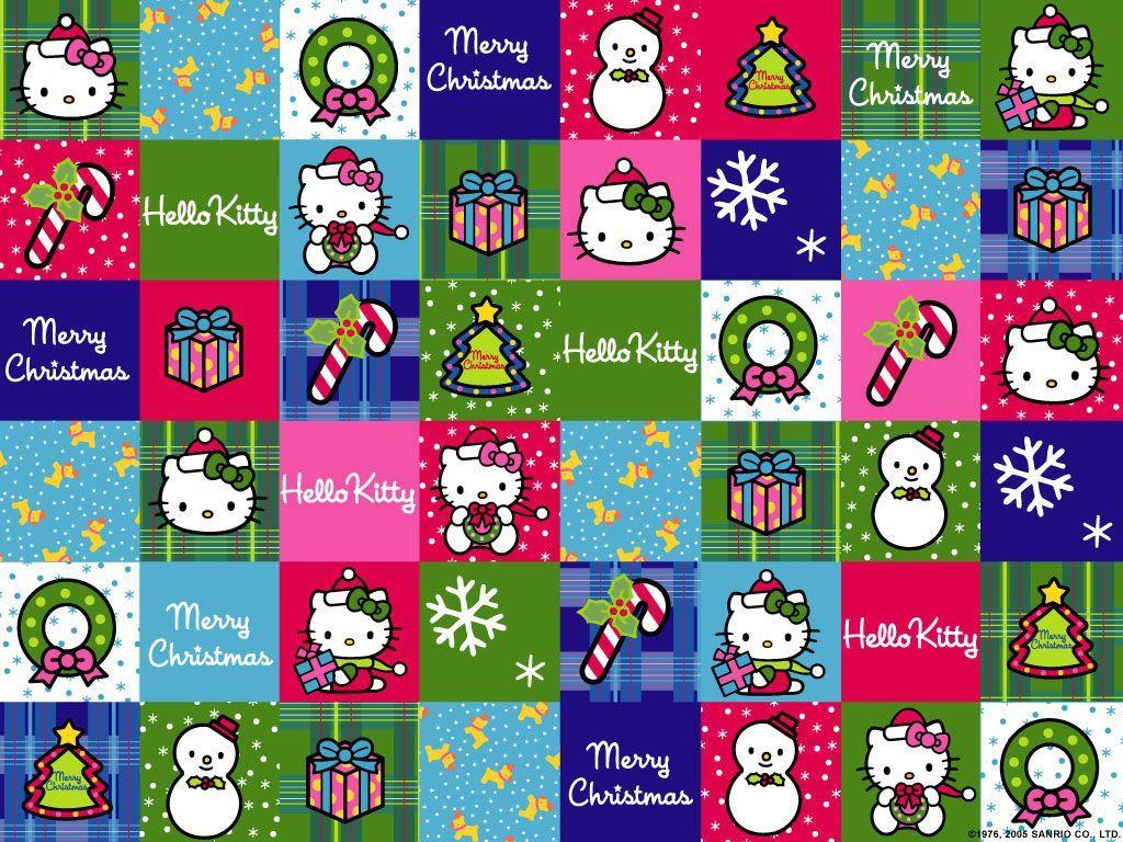 1024x768 hello kitty christmas gift wrap kitty rulez hello kitty download